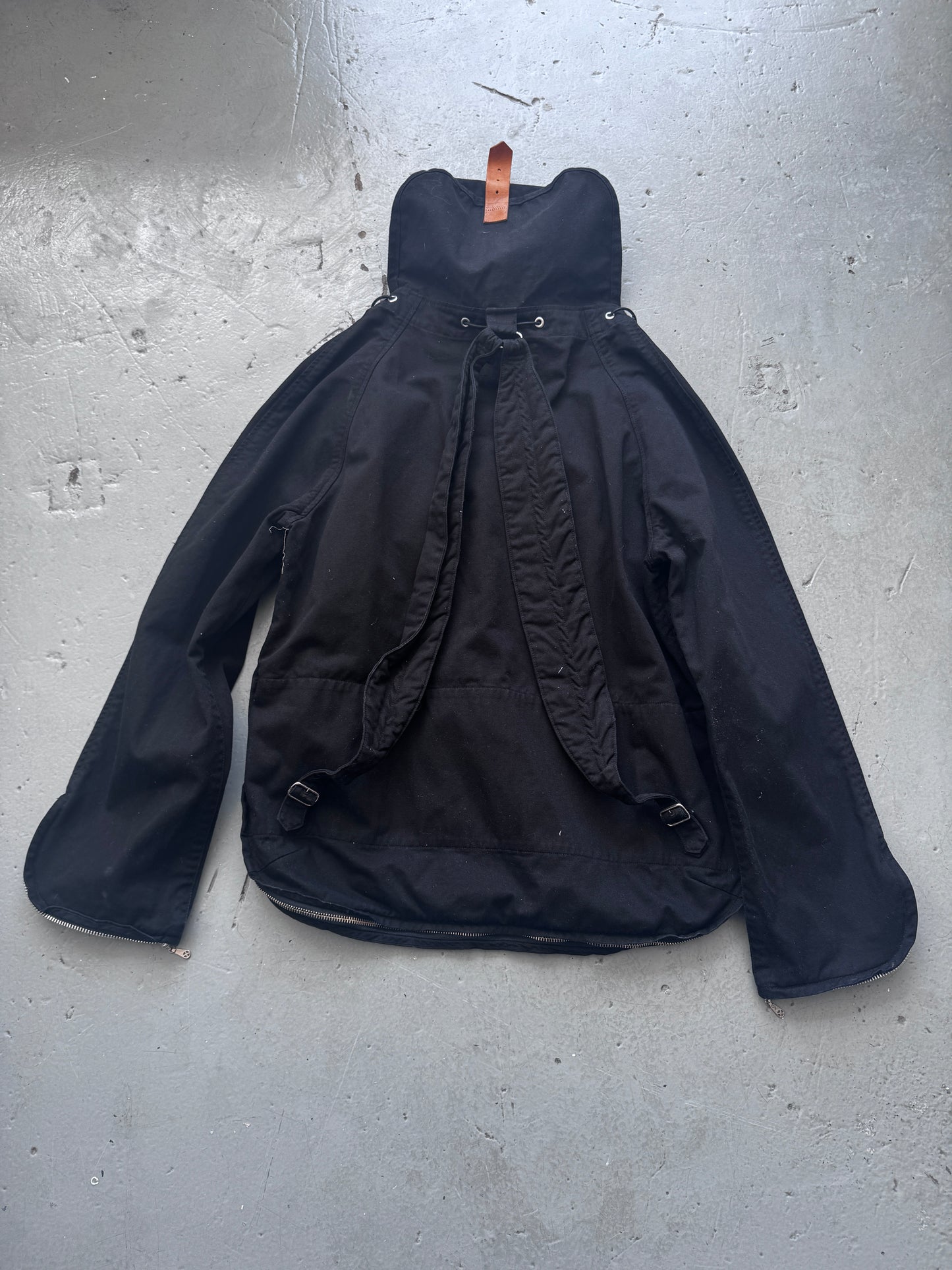 yuji yamada convertible backpack jacket