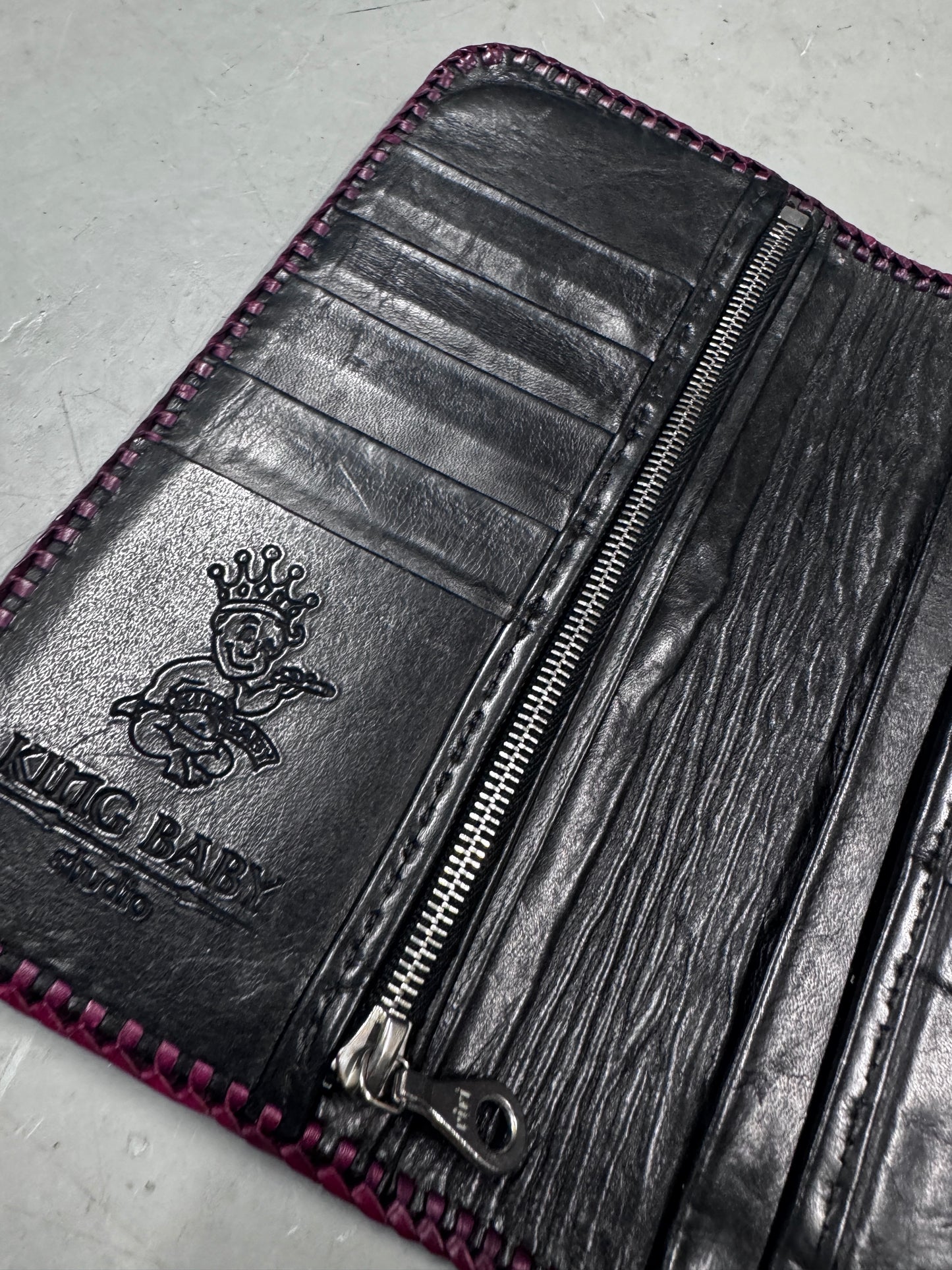 King Baby London Stingray Fleur De lis Wallet