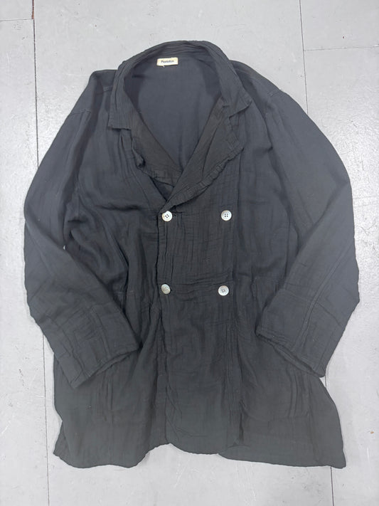 Plantation Issey Miyake Double Breasted Light Blazer
