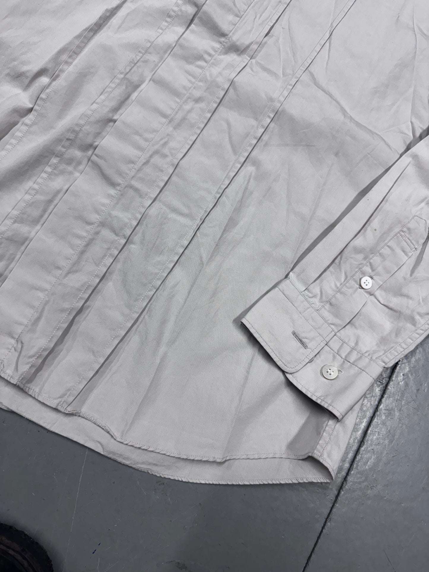 Issey Miyake Button Collar Detail Shirt