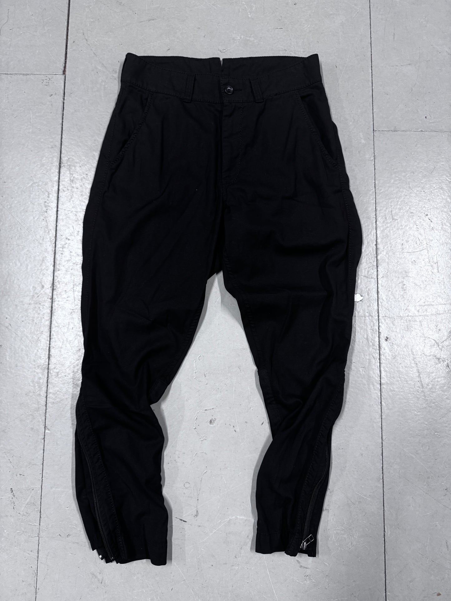 Issey Miyake Hand Stitch + Zipper Trousers