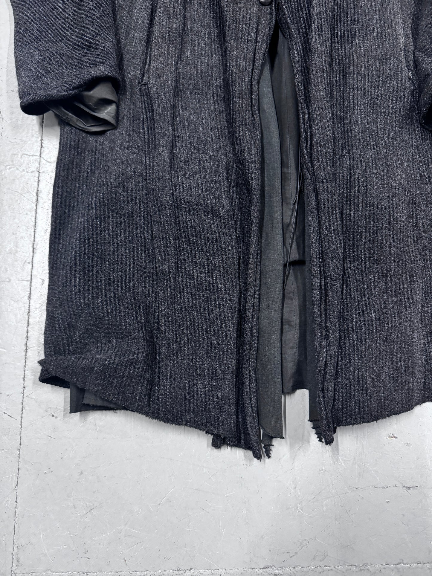 Individual Sentiments Layered Drape Coat