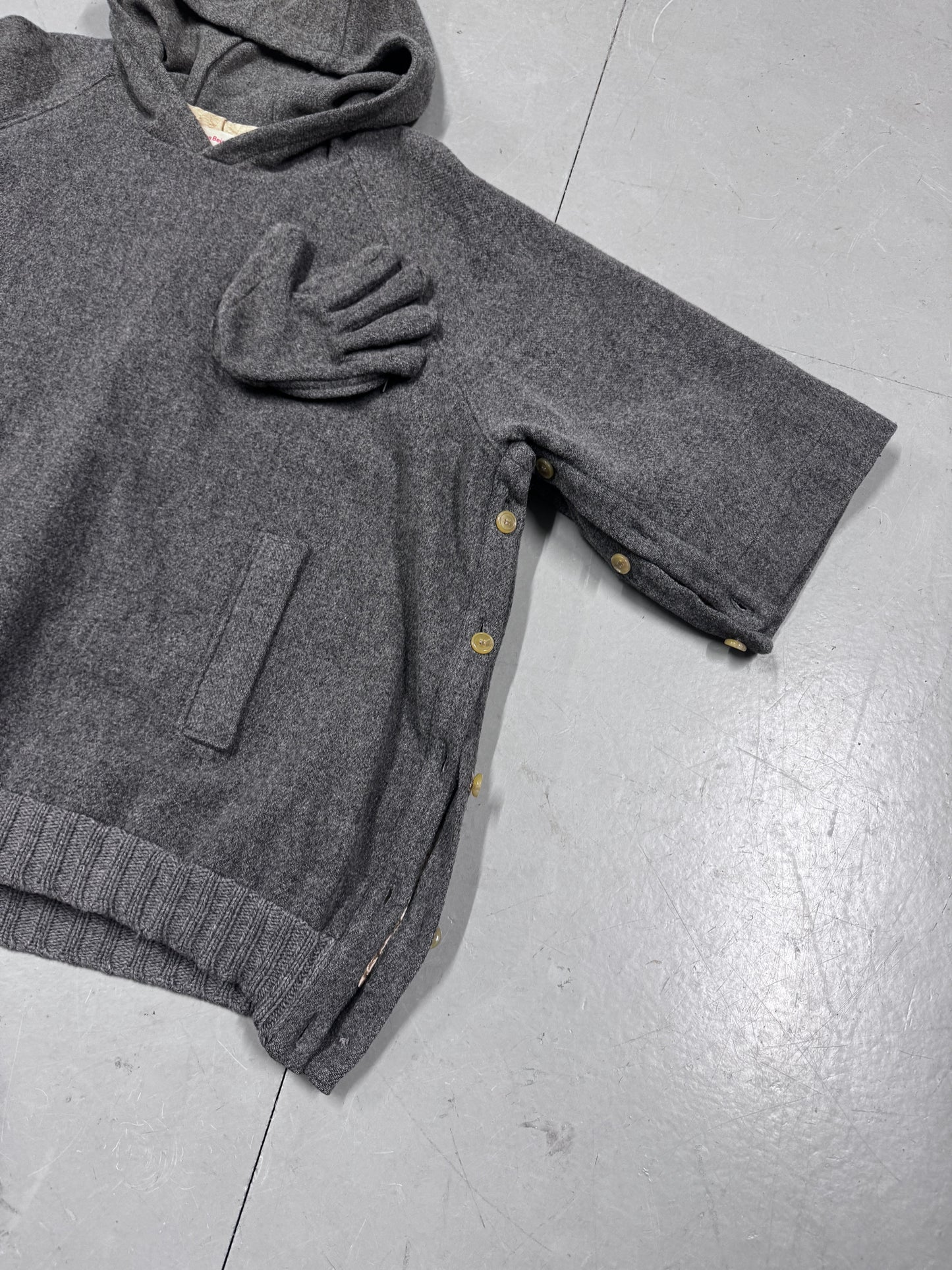 Walter Van Beirendonck Hand Pocket Button Hoodie