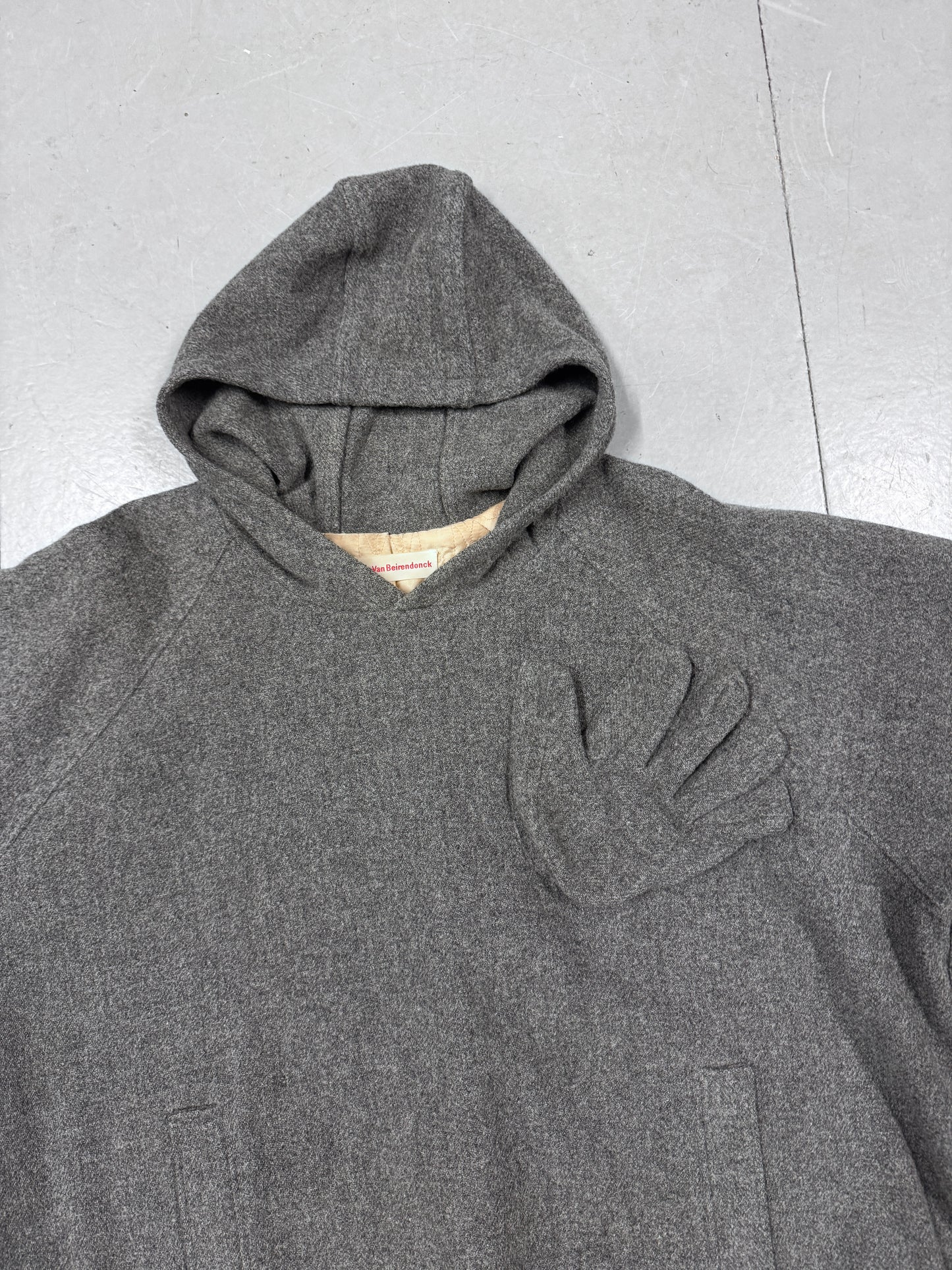 Walter Van Beirendonck Hand Pocket Button Hoodie