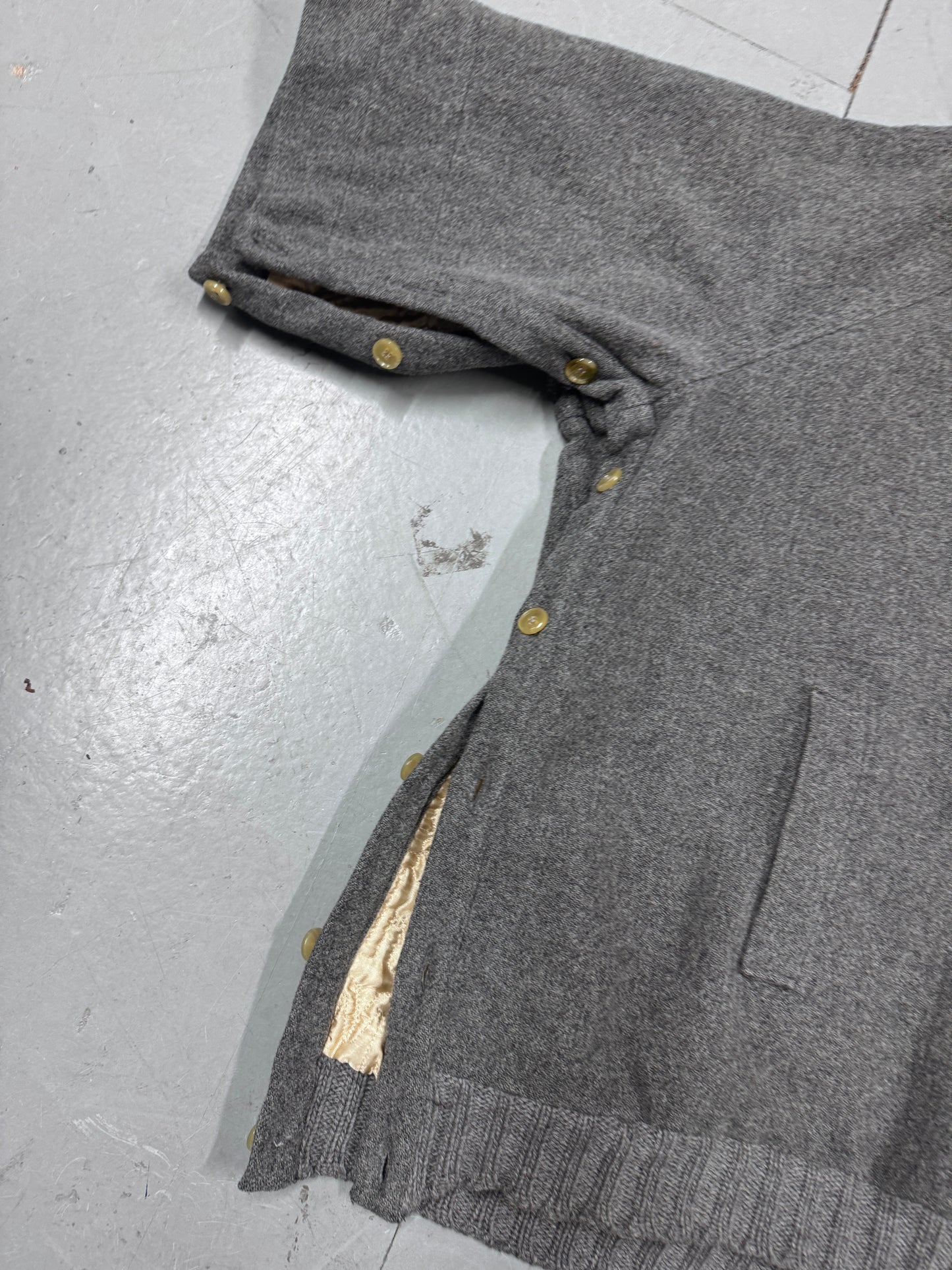 Walter Van Beirendonck Hand Pocket Button Hoodie