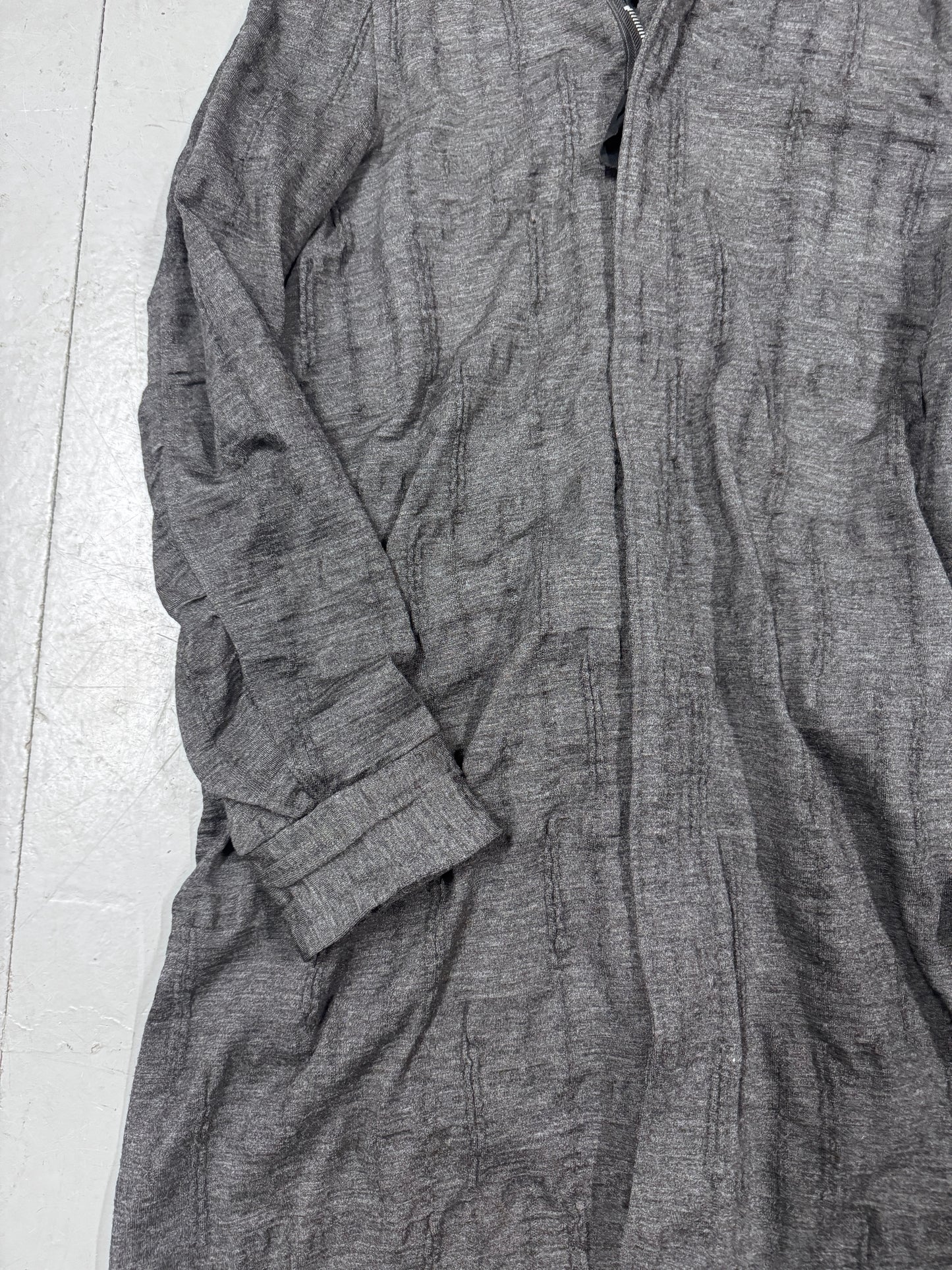 Anrealage Wool Zipper Coat