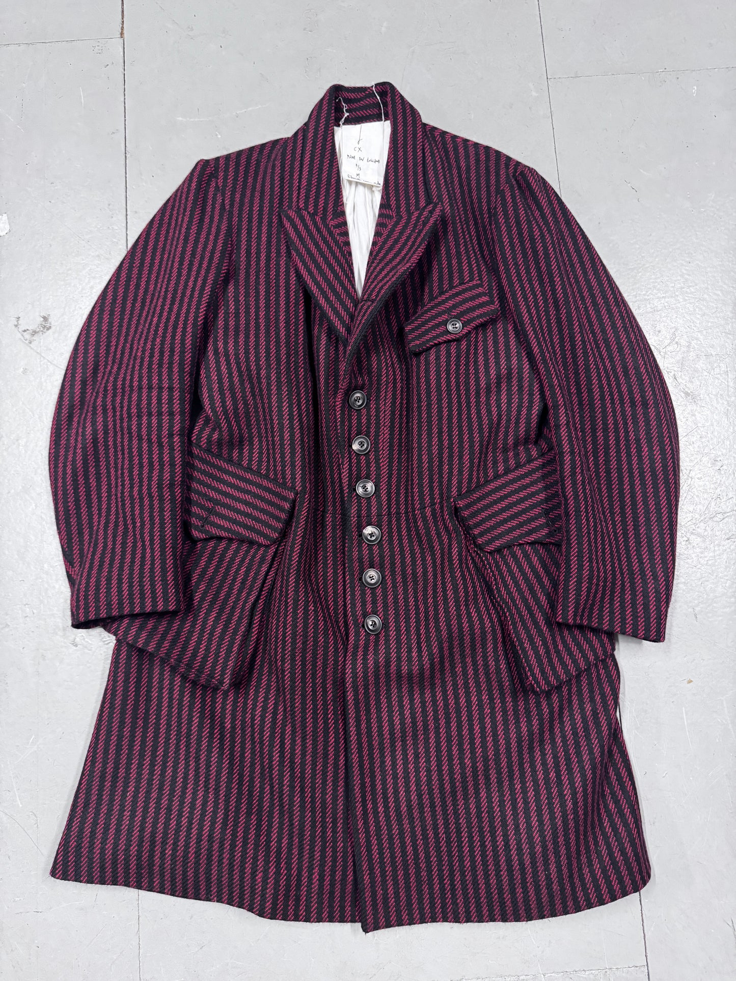 John Alexander Skelton Welt Pocket Wool Coat