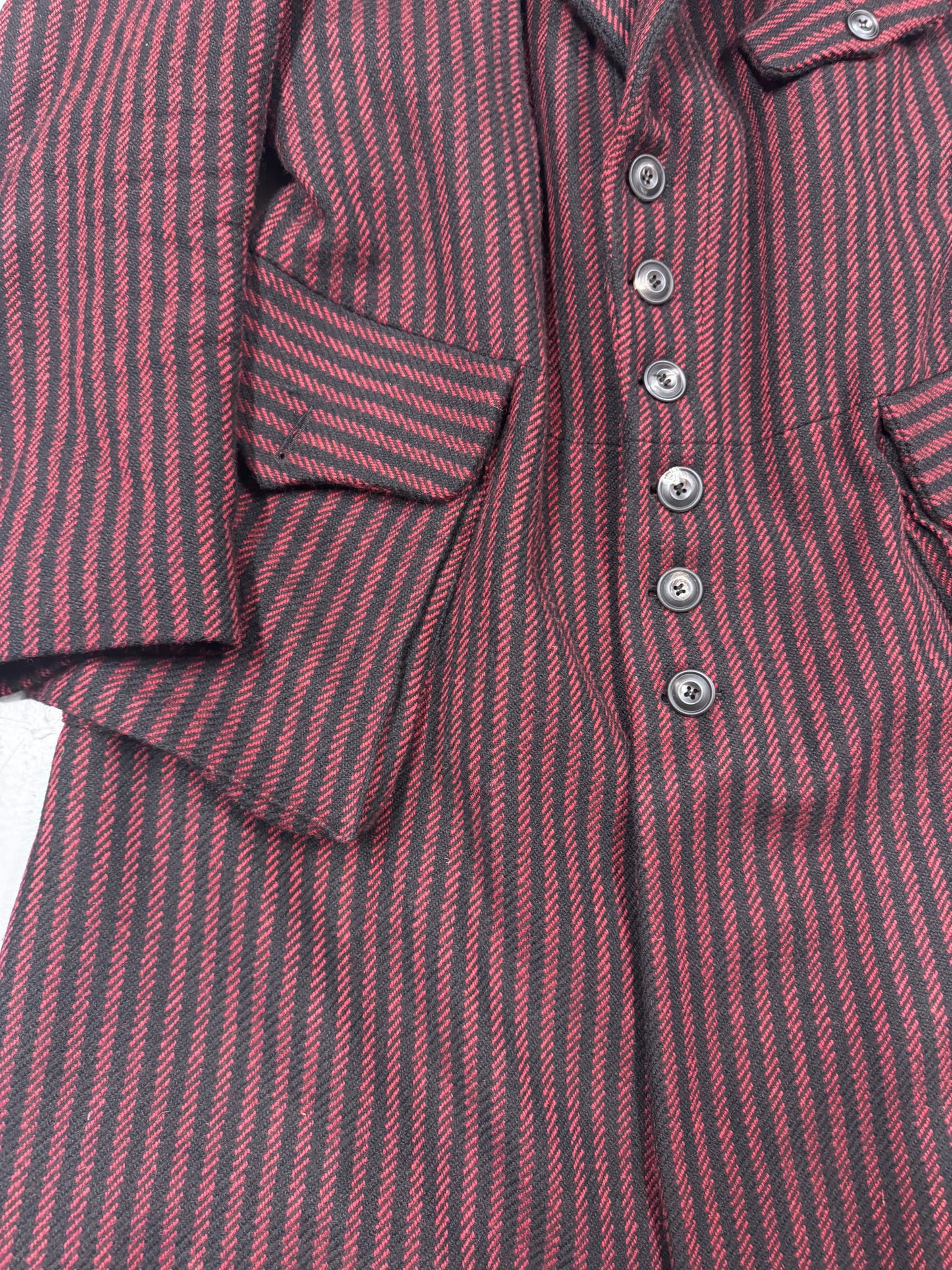 John Alexander Skelton Welt Pocket Wool Coat