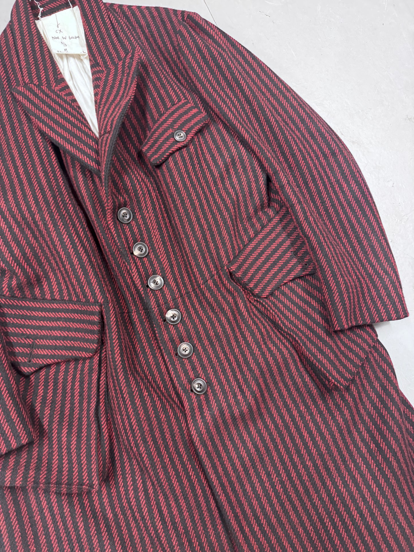 John Alexander Skelton Welt Pocket Wool Coat