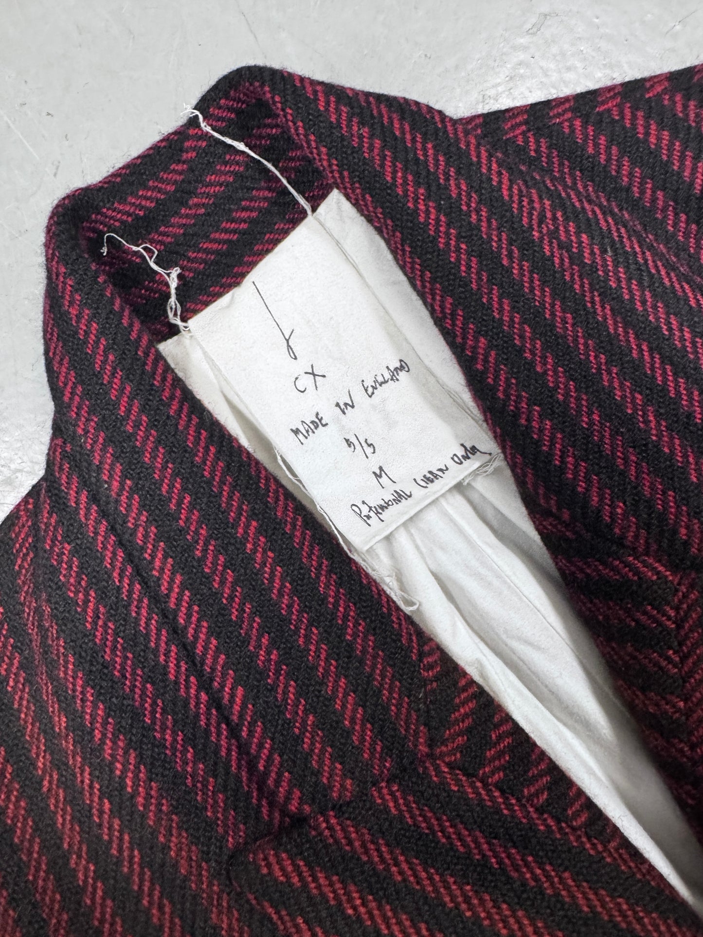 John Alexander Skelton Welt Pocket Wool Coat