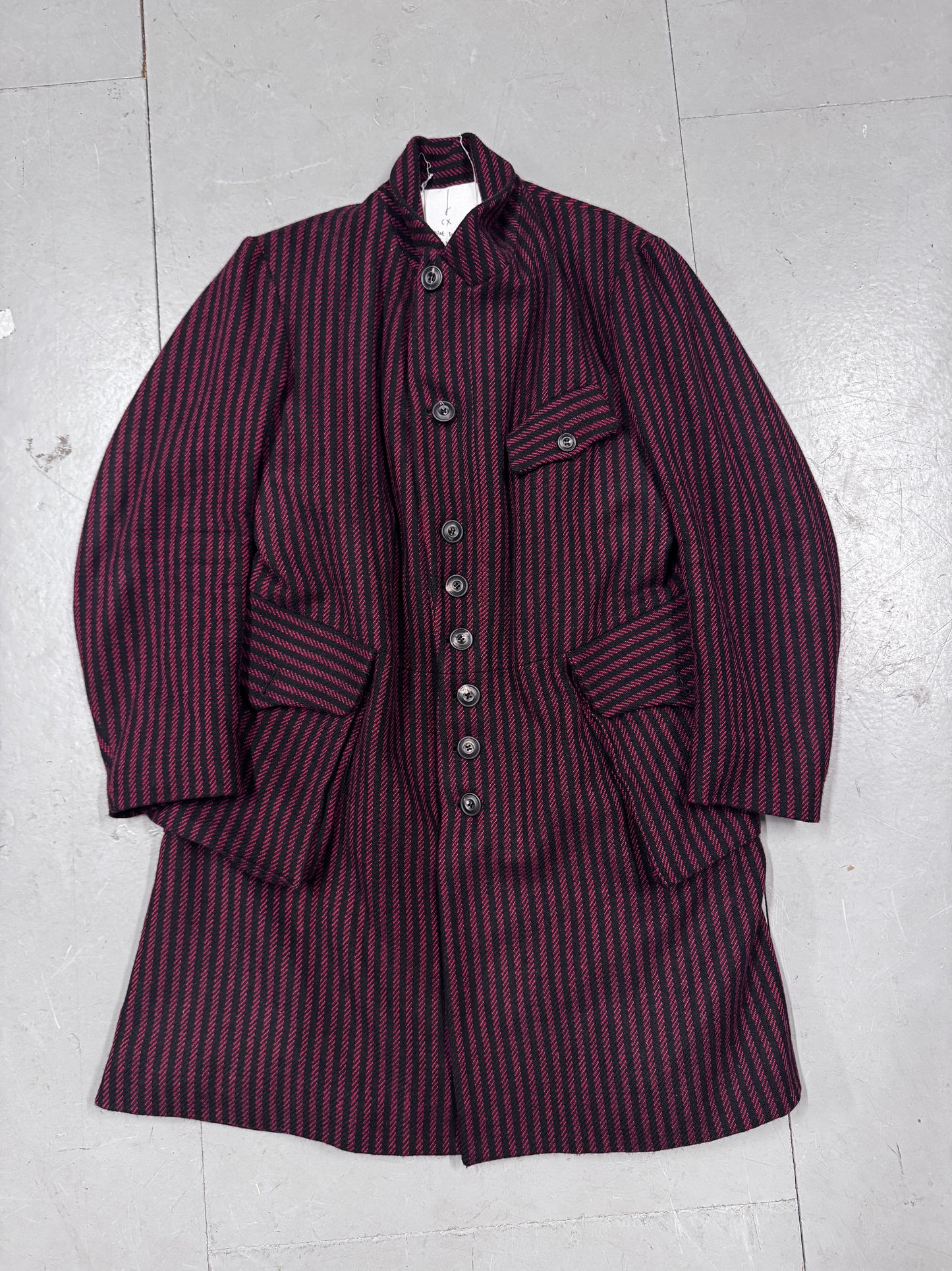 John Alexander Skelton Welt Pocket Wool Coat
