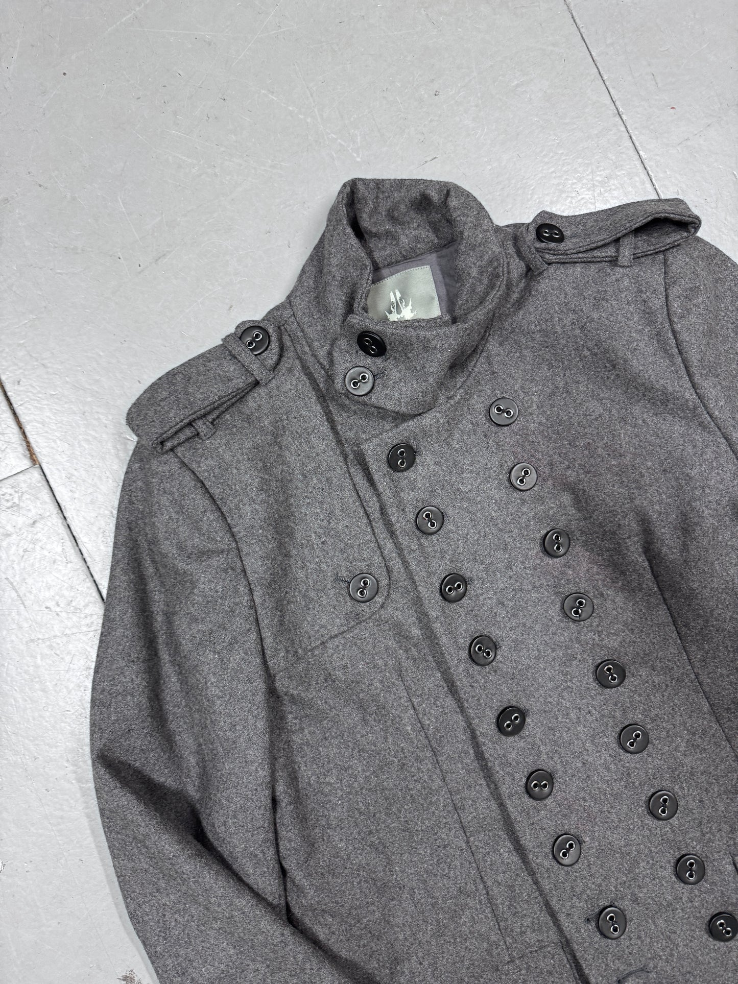 Bolongaro Trevor Double Breasted Military Jacket