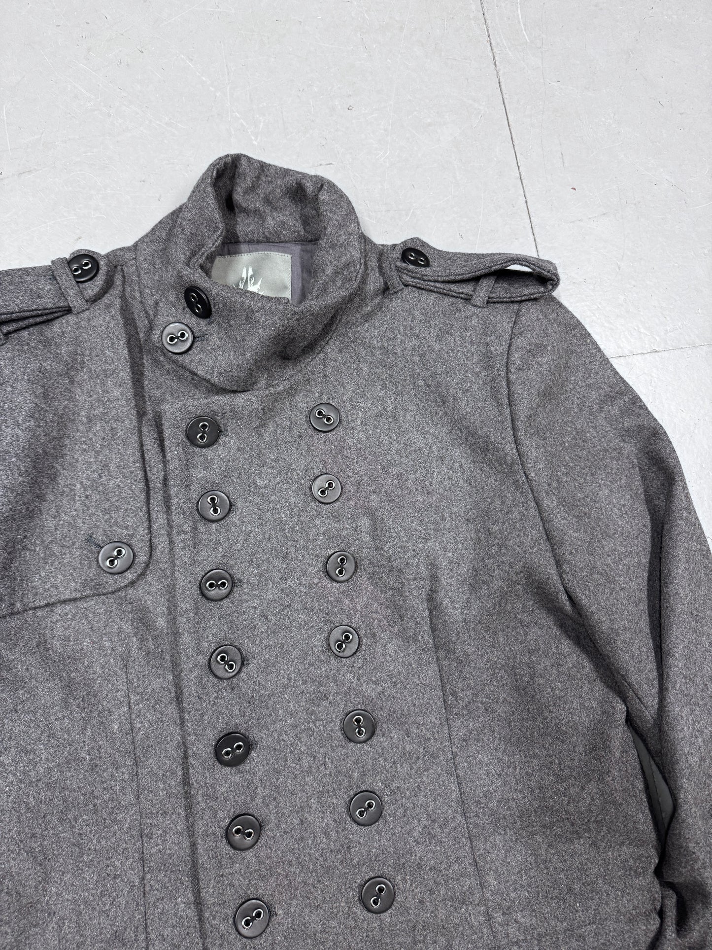 Bolongaro Trevor Double Breasted Military Jacket