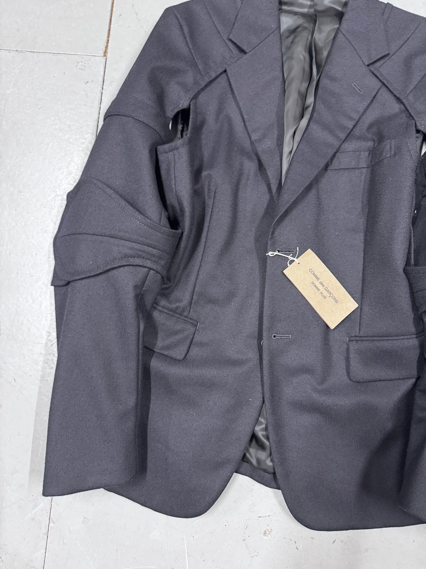 Comme Des Garcons Homme Plus AW16 Armor Of Peace Blazer