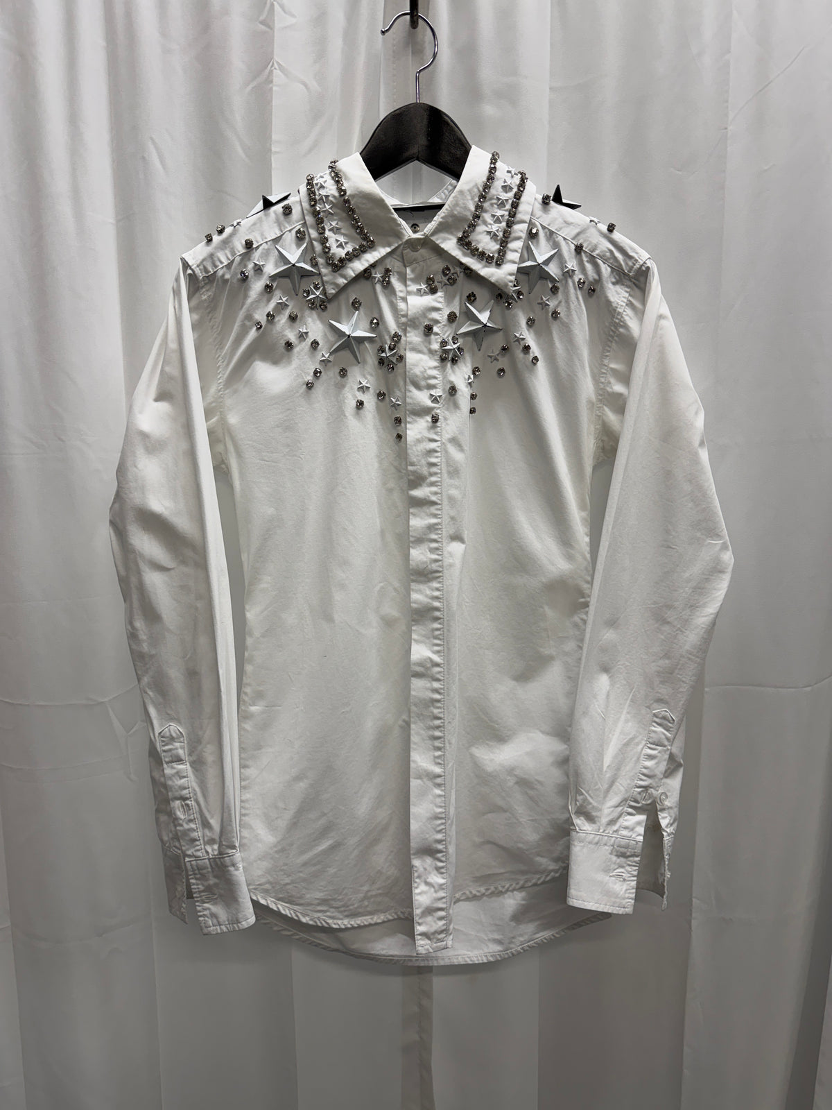Givenchy 2010s by Ricardo Tisci, Metal Star Shirt (S)