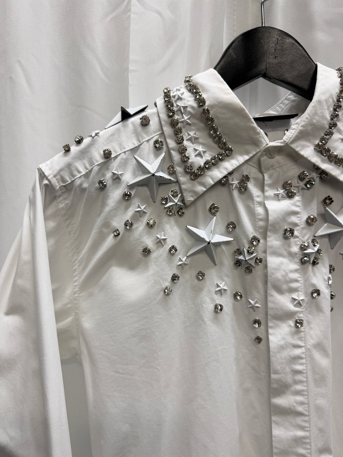 Givenchy 2010s by Ricardo Tisci, Metal Star Shirt (S)