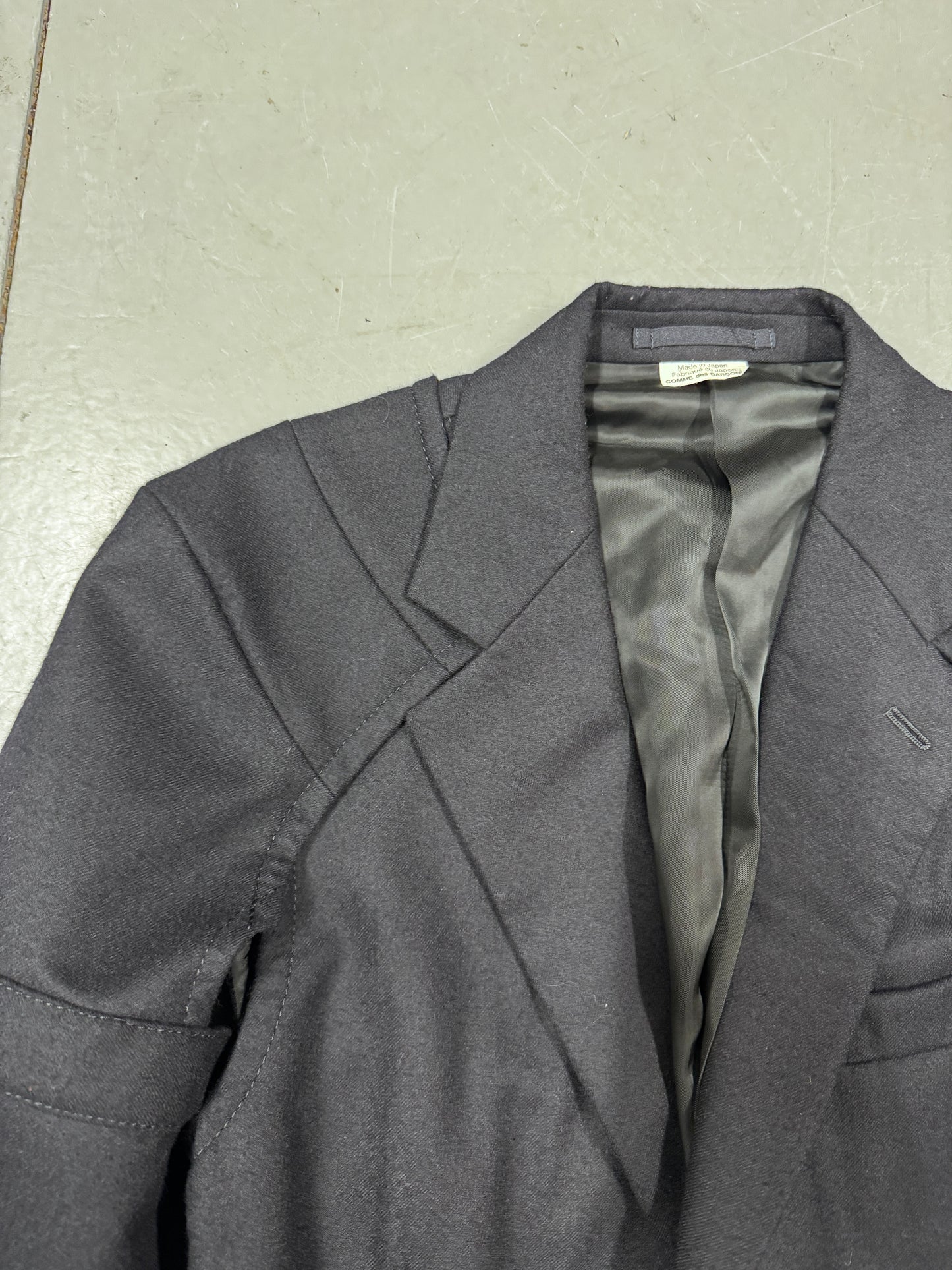 Comme Des Garcons Homme Plus AW16 Armor Of Peace Blazer