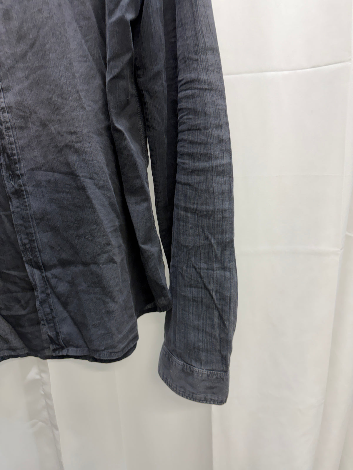 Poeme Bohemien Linen Garment Dye Shirt (L)