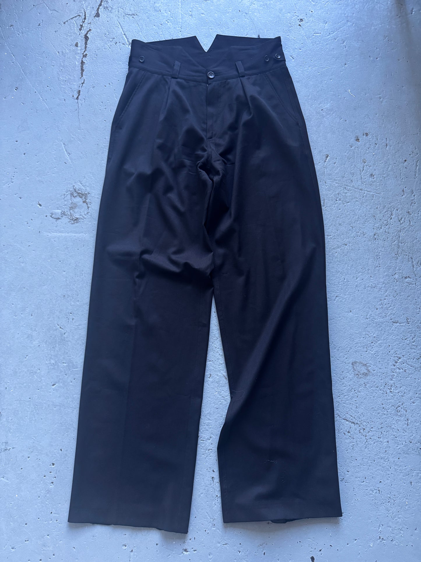 raf simons aw06 cummerbund trouser 32