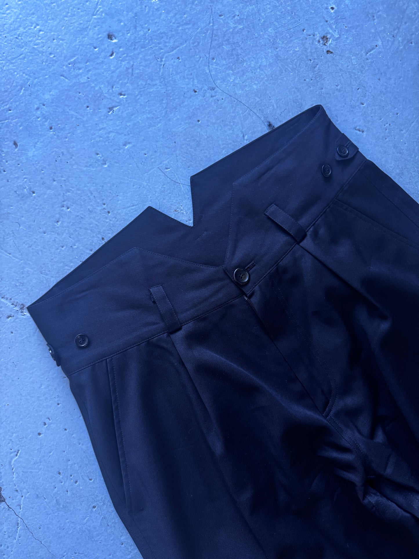 raf simons aw06 cummerbund trouser 32