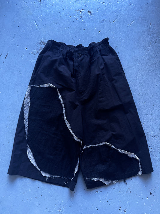 yohji yamamoto y's patch 3/4 pant