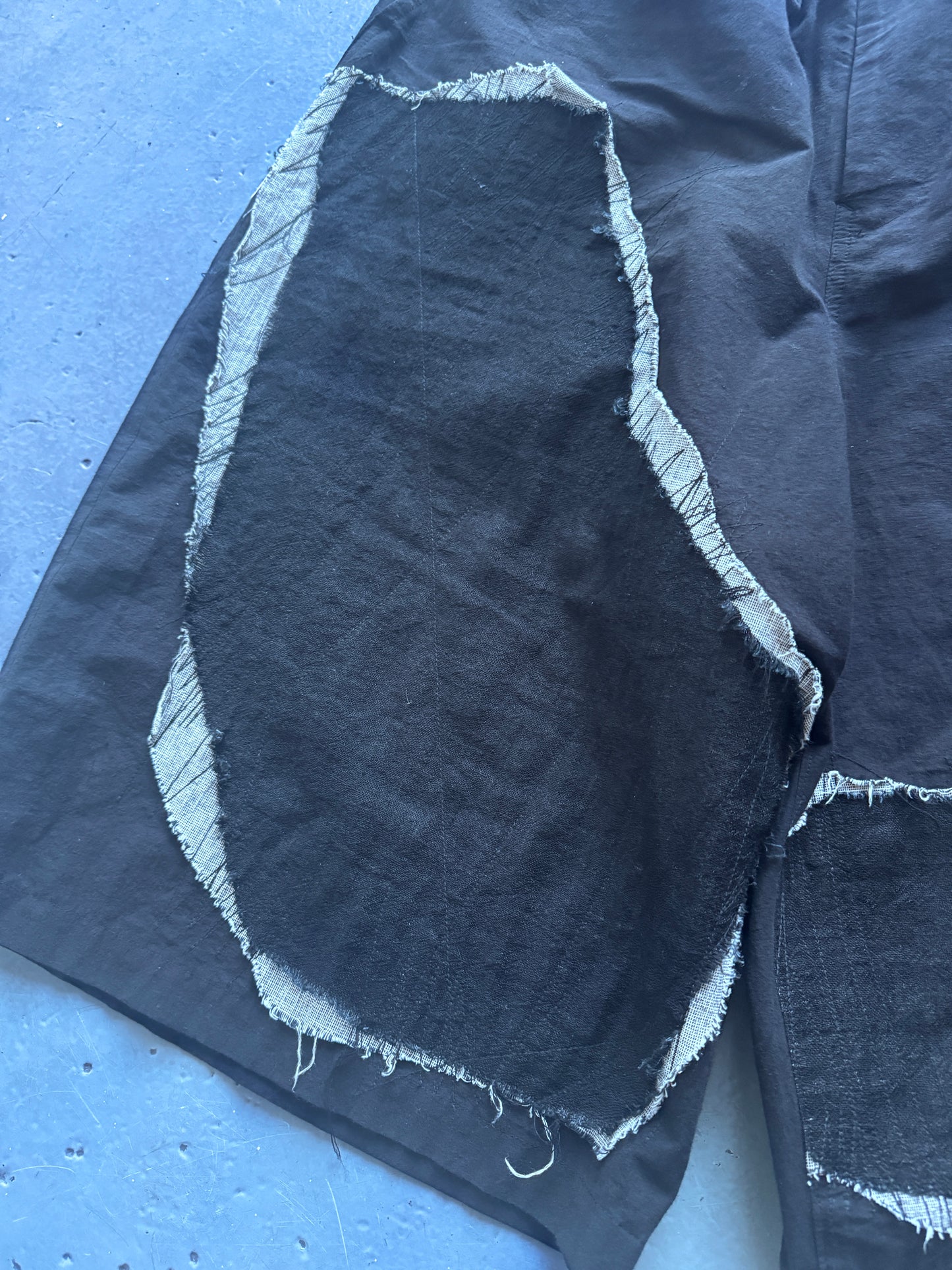 yohji yamamoto y's patch 3/4 pant