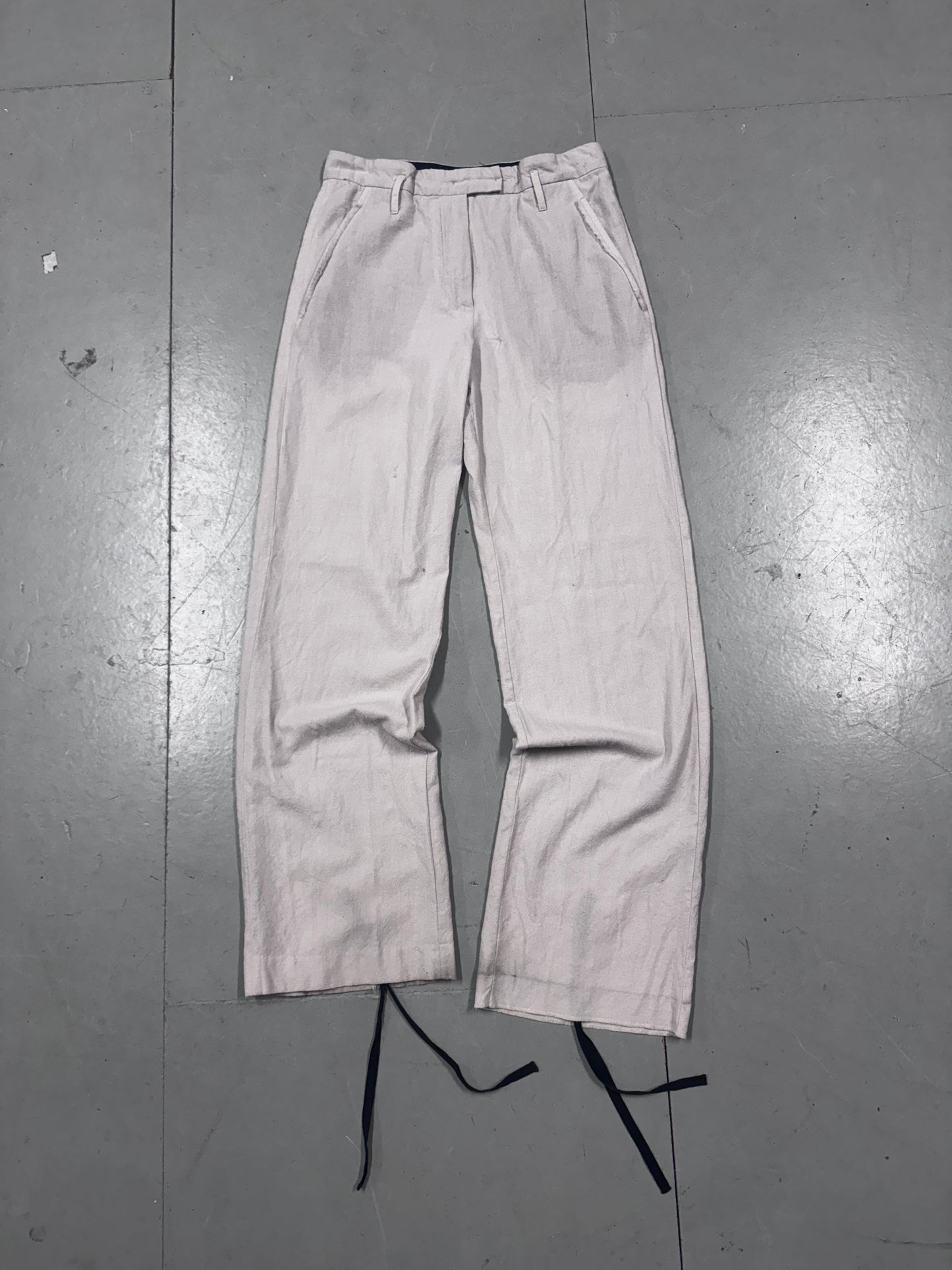 Ann Demeulemeester Sailor Wool Trousers