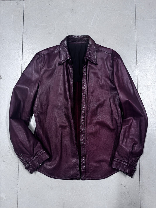 Carpe Diem Goat Leather + 925 Silver Shirt