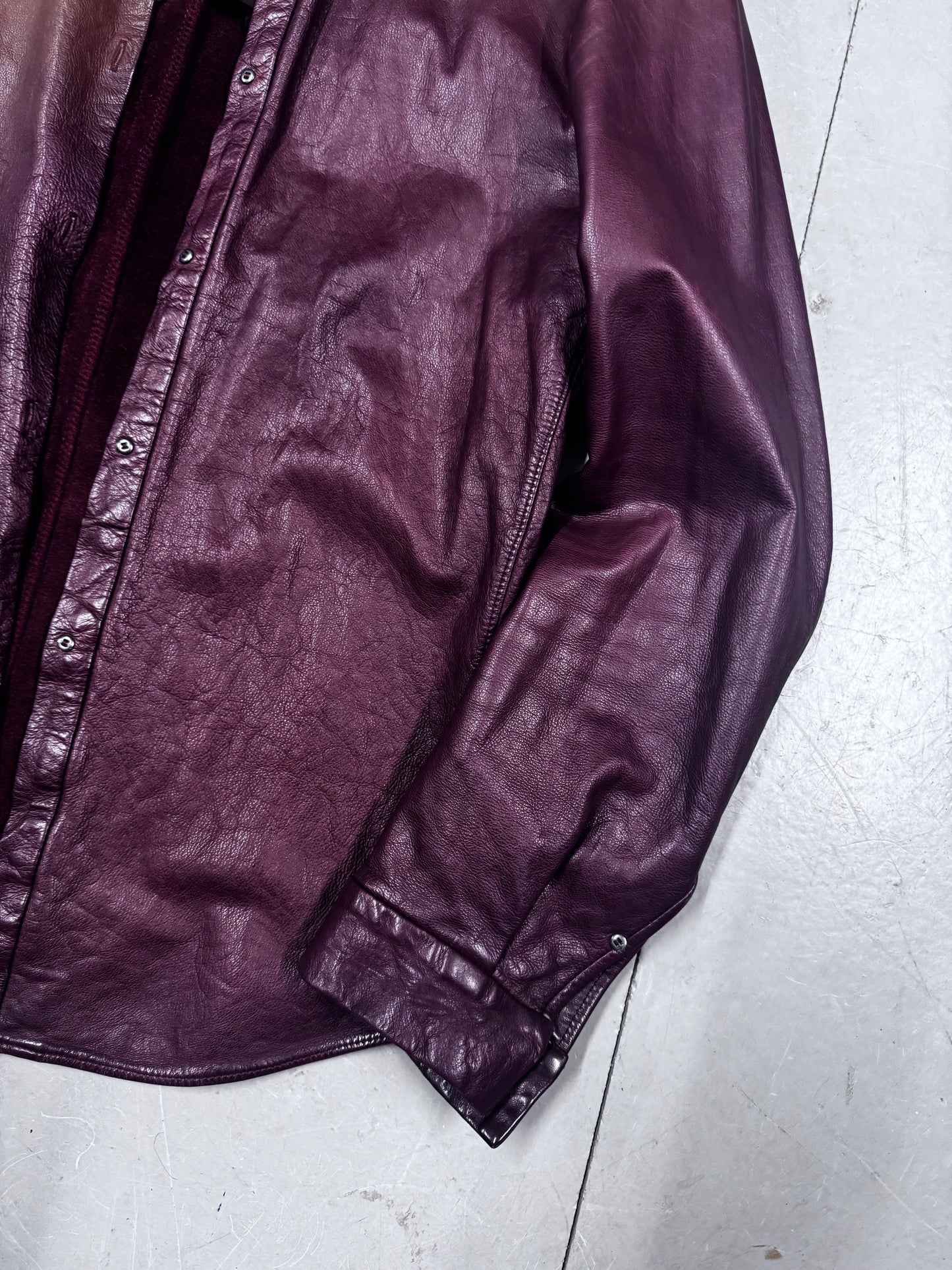 Carpe Diem Goat Leather + 925 Silver Shirt