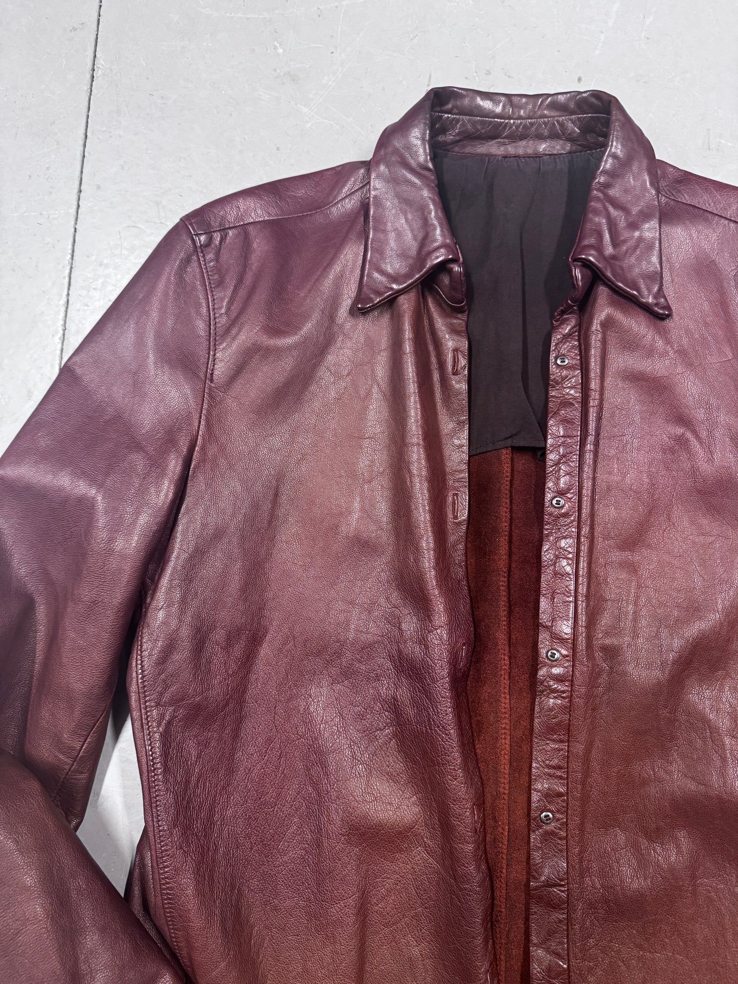 Carpe Diem Goat Leather + 925 Silver Shirt