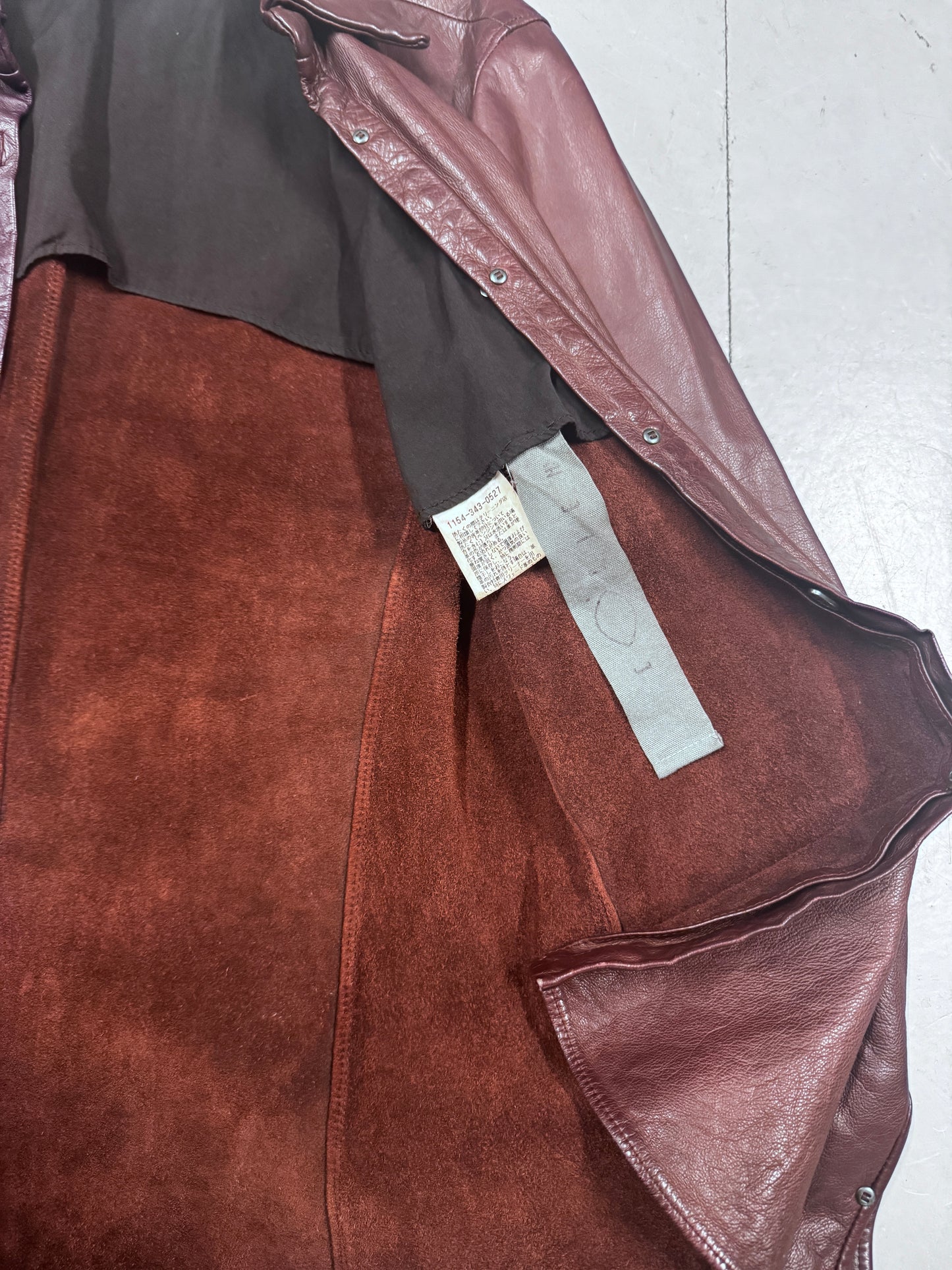 Carpe Diem Goat Leather + 925 Silver Shirt