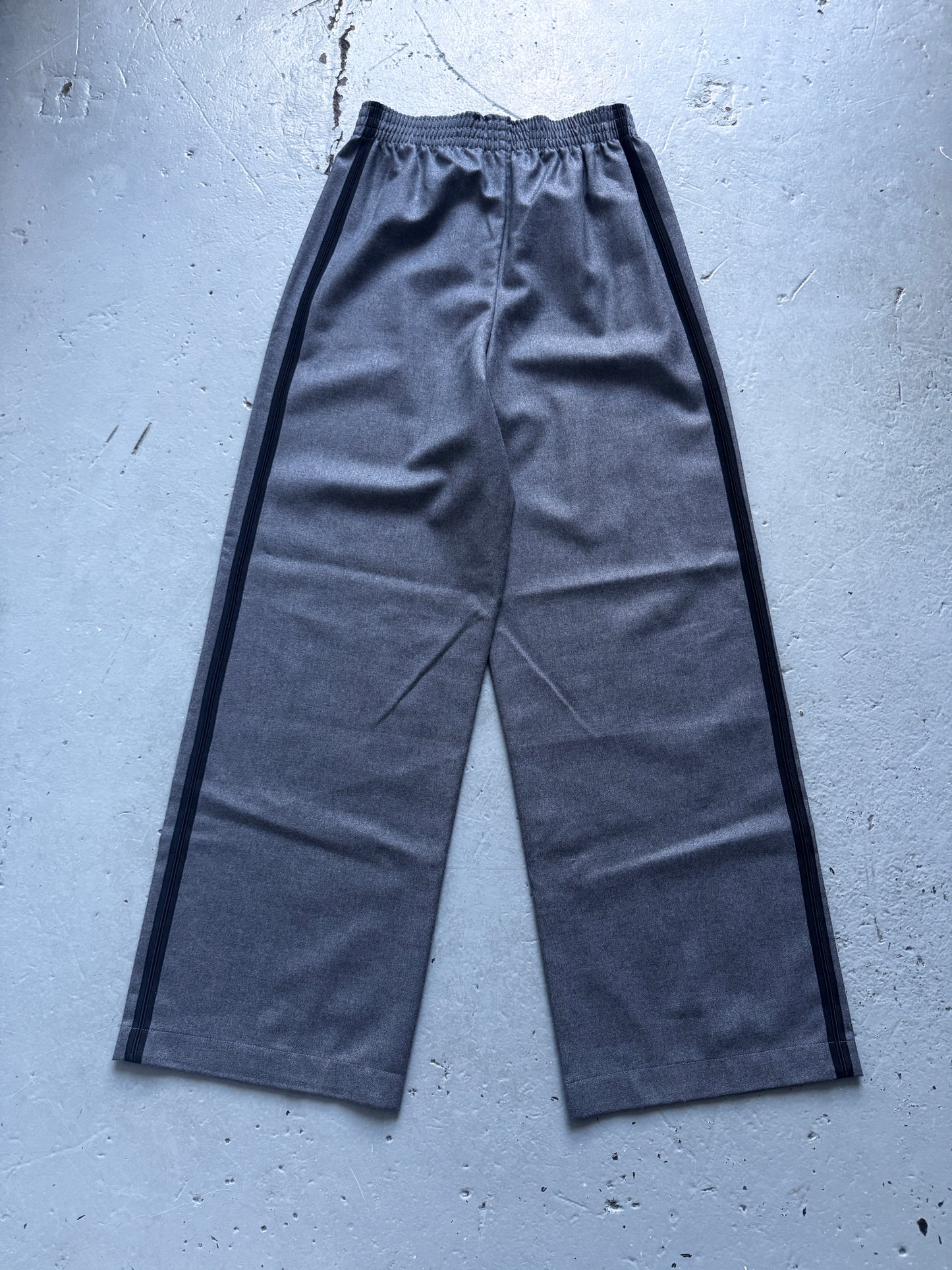raf simons aw98 side stripe wide pant