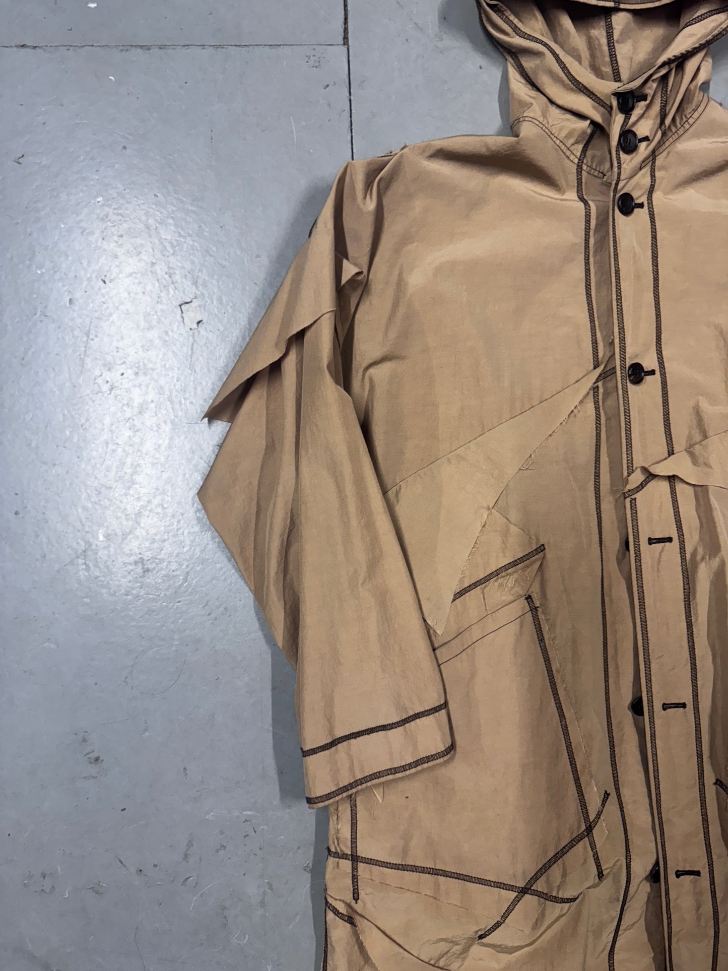 Sulvam Cut And Tear Long Coat