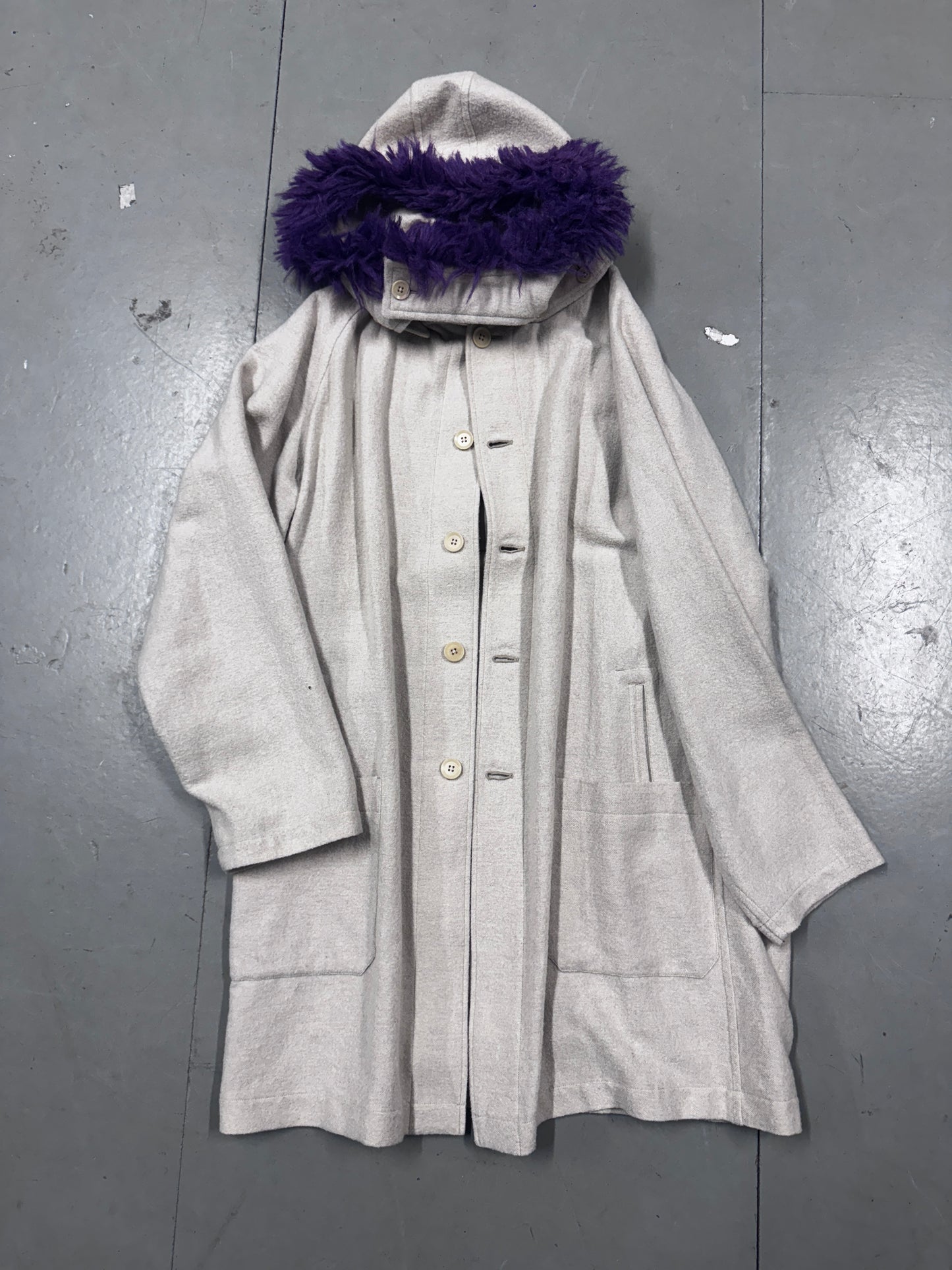 Yohji Yamamoto Pour Homme AW18 Fur Hood Parka