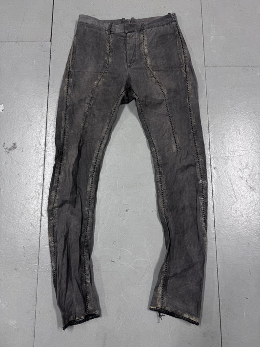 Leopold Bossert Taped Chain Seam Trousers