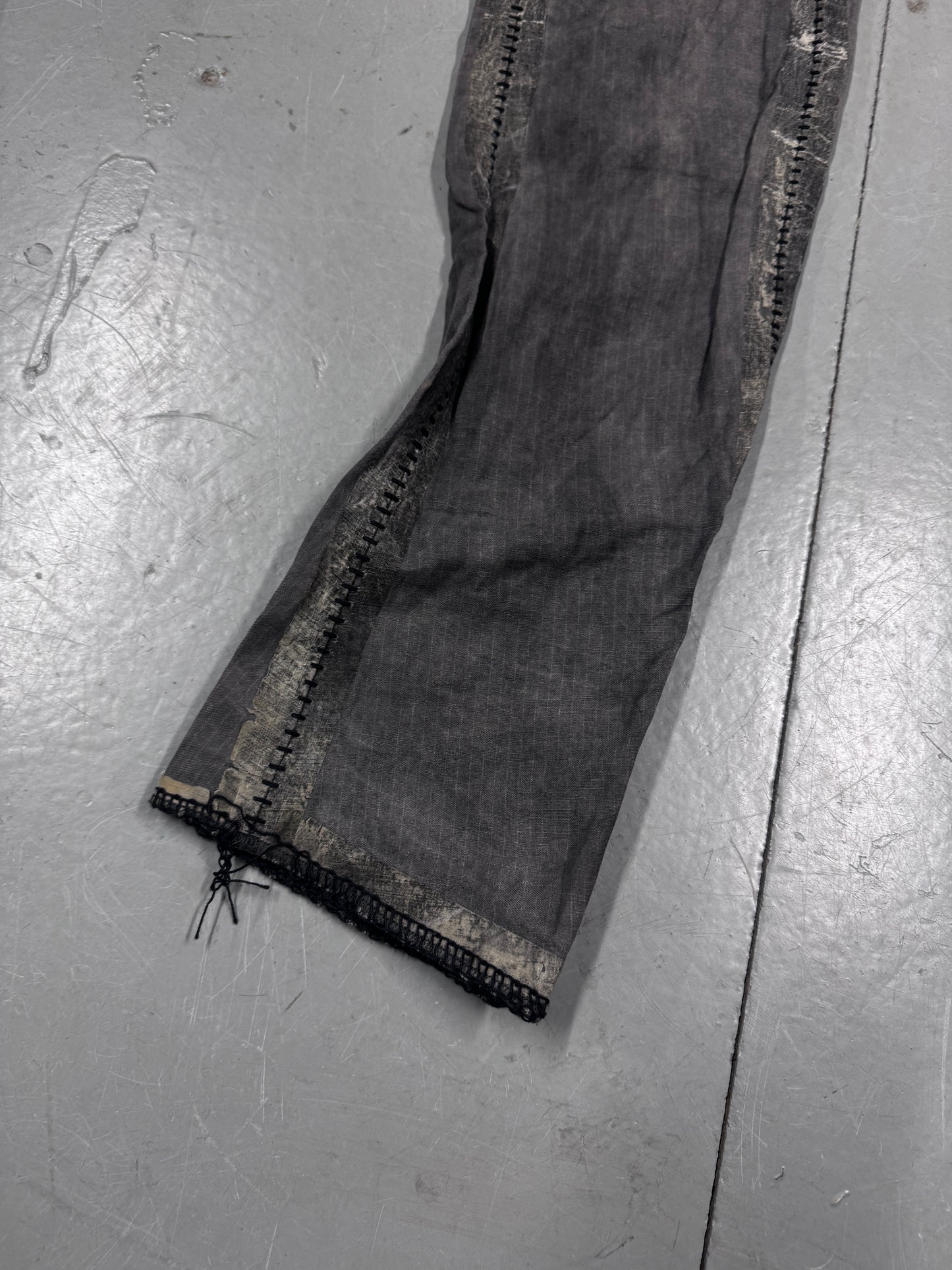 Leopold Bossert Taped Chain Seam Trousers