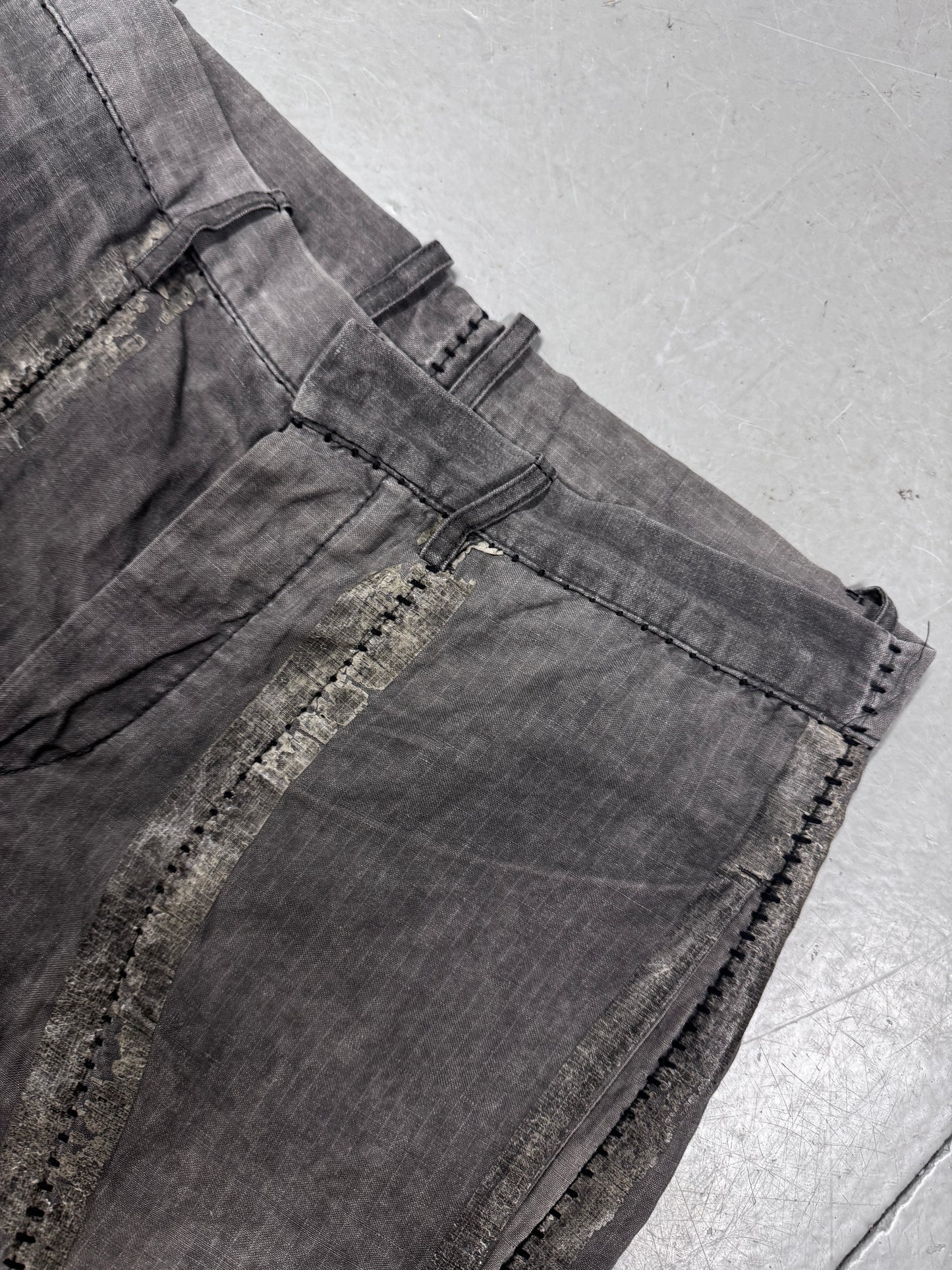 Leopold Bossert Taped Chain Seam Trousers