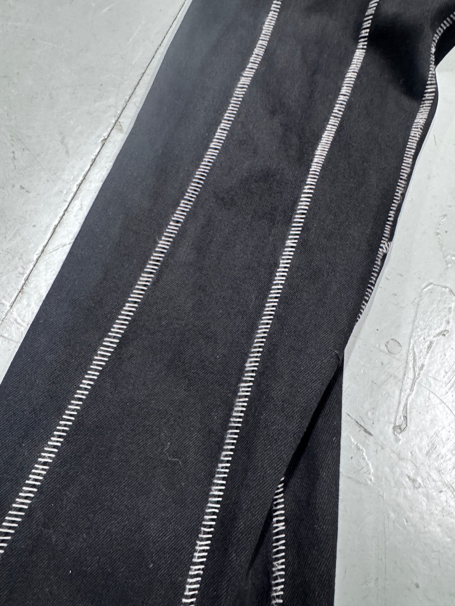 Professor E Contrast Seam Flare Jeans