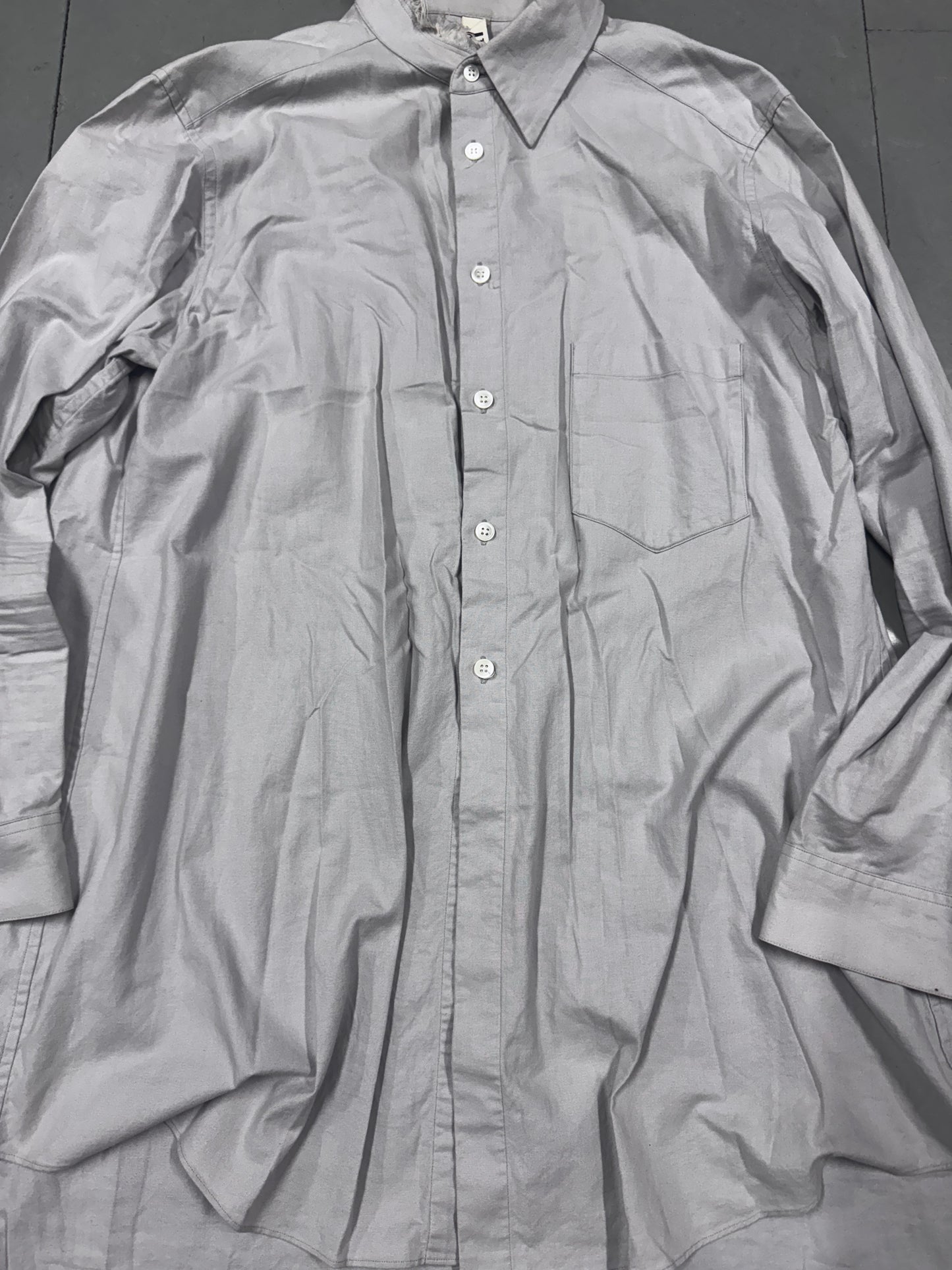 Yohji Yamamoto Ground Y Asymmetric Design Shirt