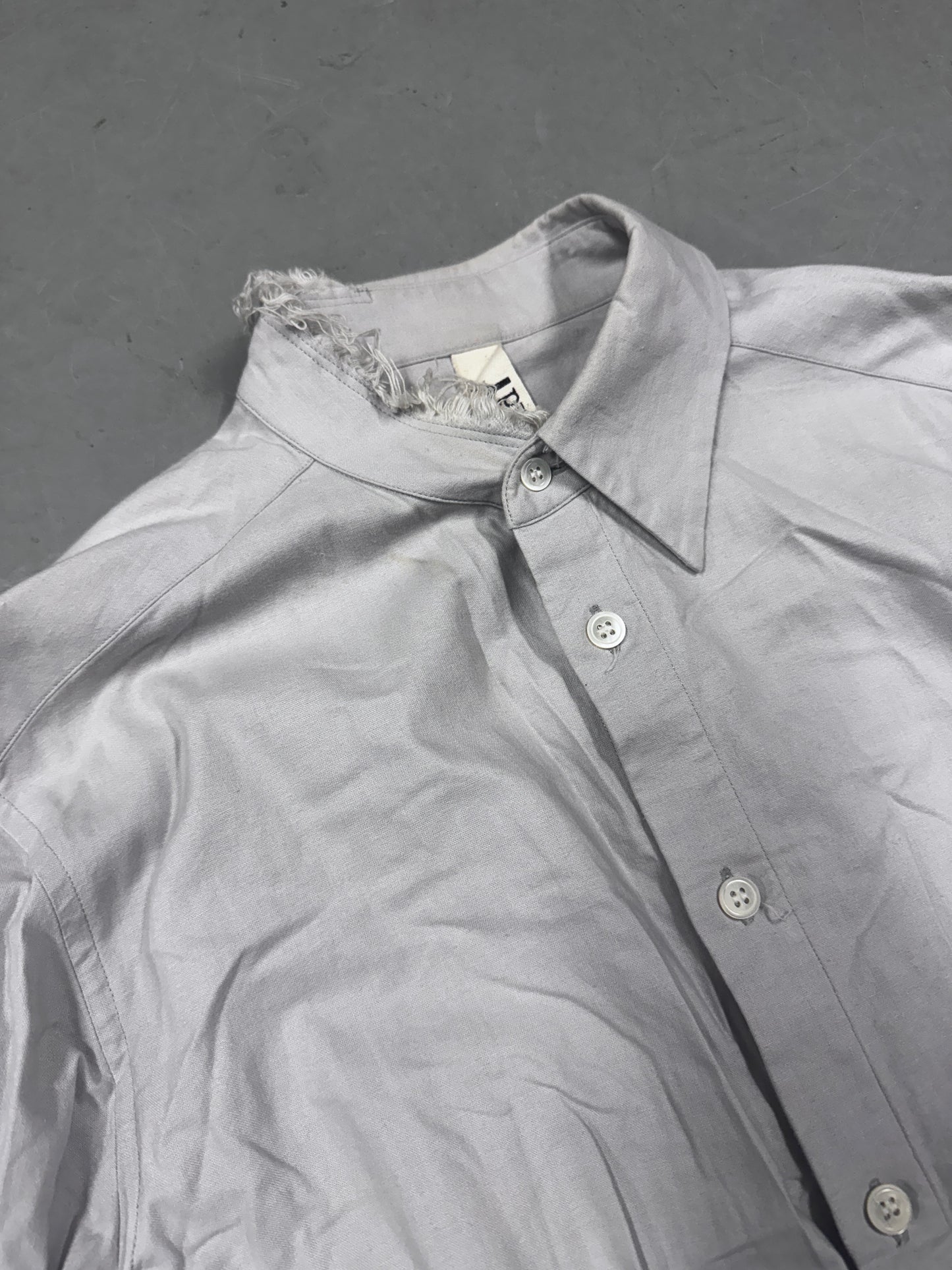 Yohji Yamamoto Ground Y Asymmetric Design Shirt