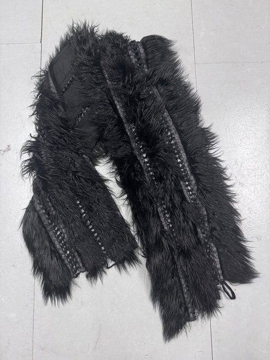KTZ Fur and Lace Scarf