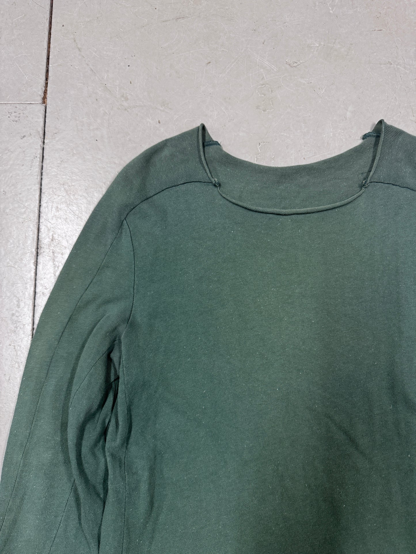 m.a+ cut and sew misaligned jumper
