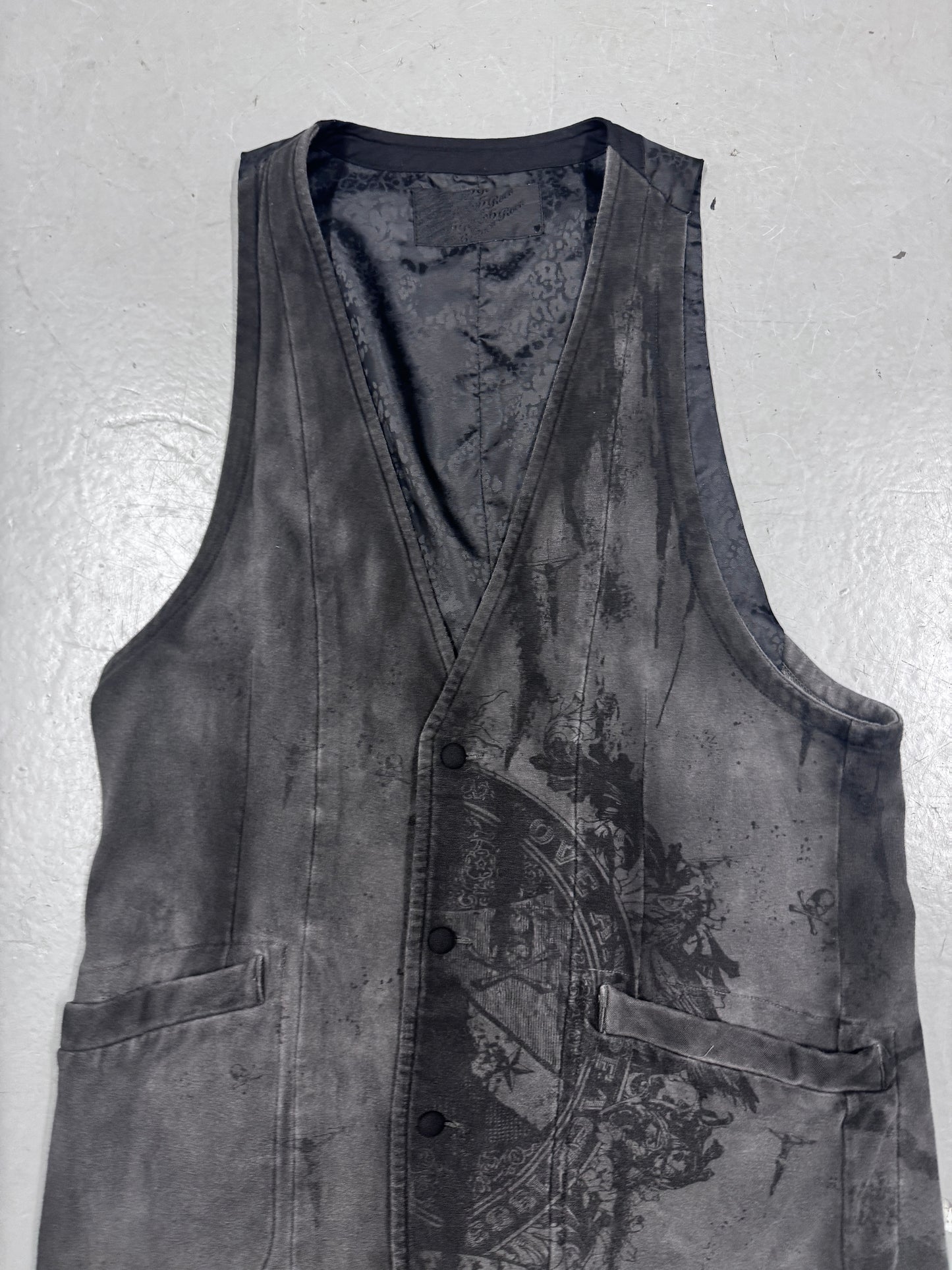 Roen Printed Waistcoat