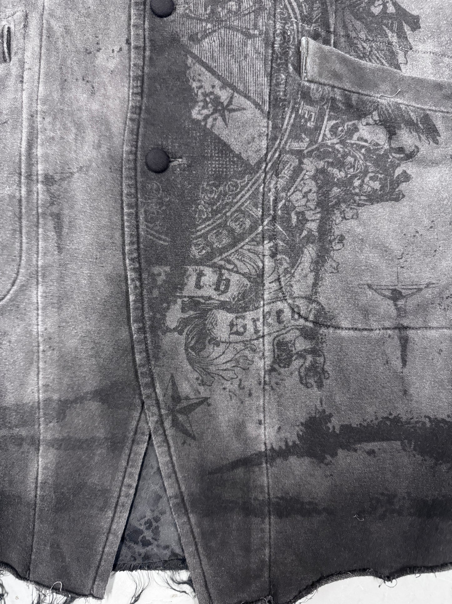 Roen Printed Waistcoat