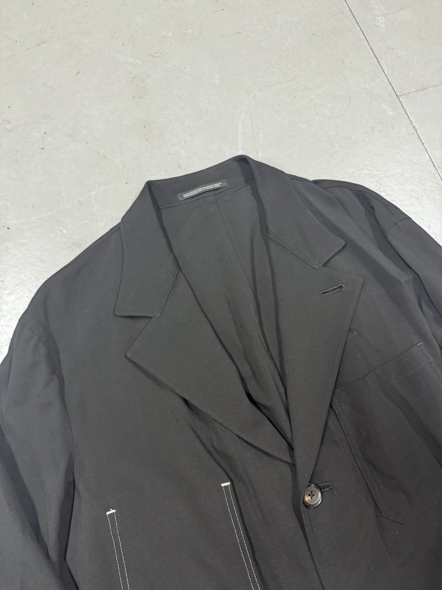 Yohji Yamamoto Pour Homme Gaba Coat