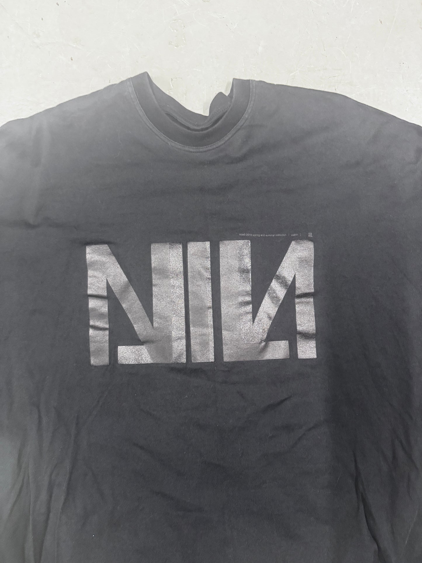 Julius Nilos NIN Graphic Boxy Tee