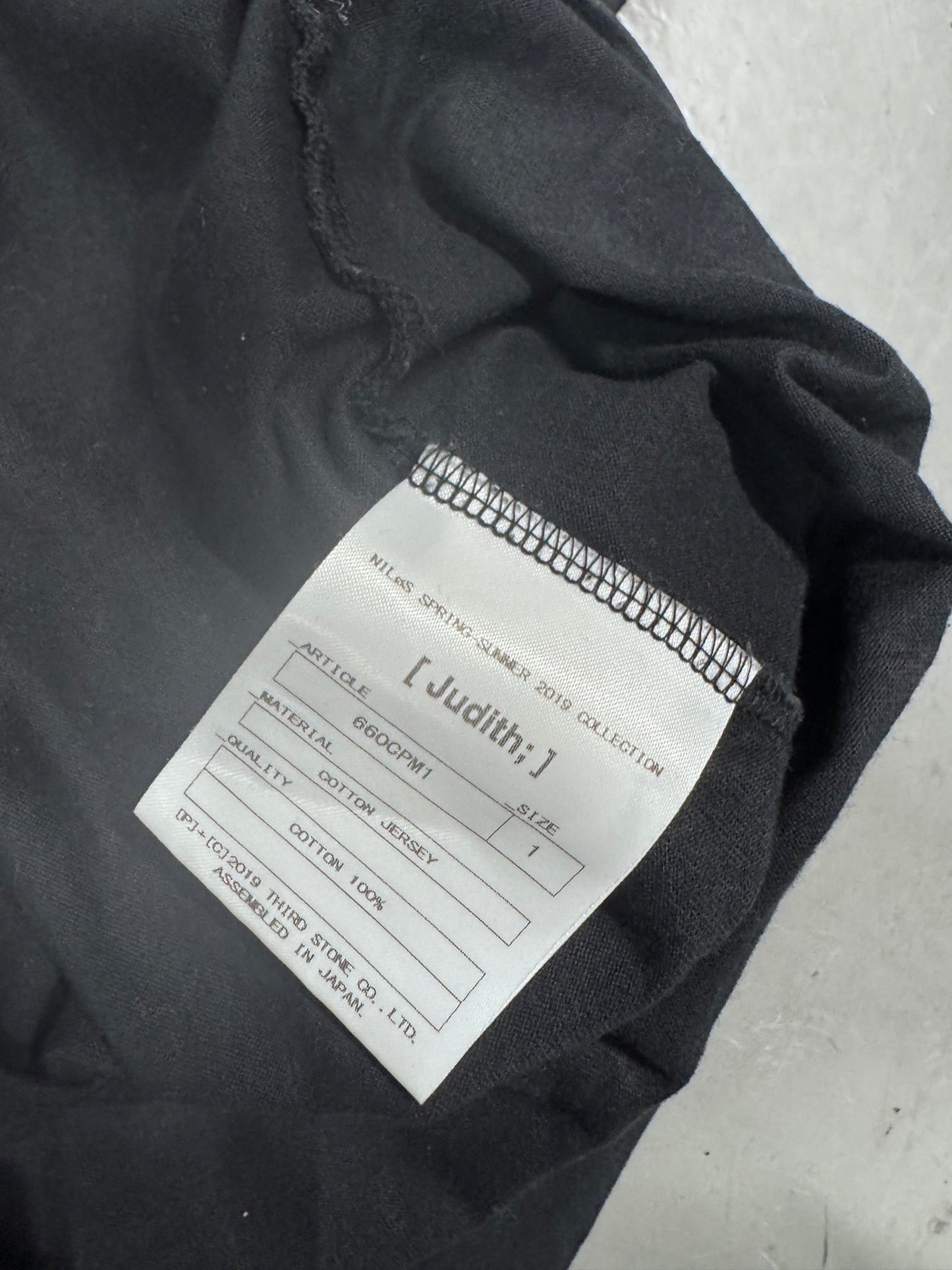 Julius Nilos NIN Graphic Boxy Tee