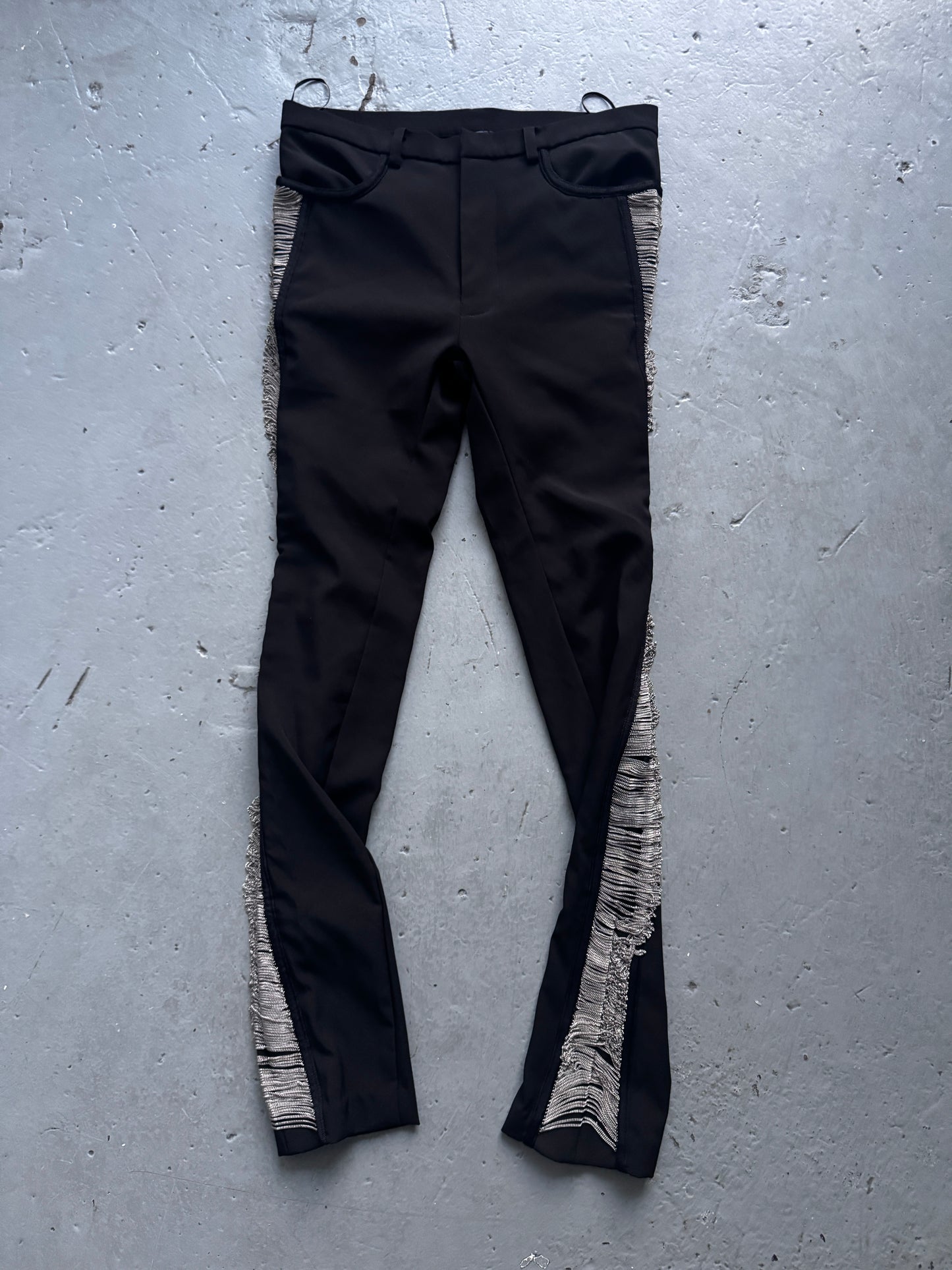 marjan pejoski chainmail side trouser