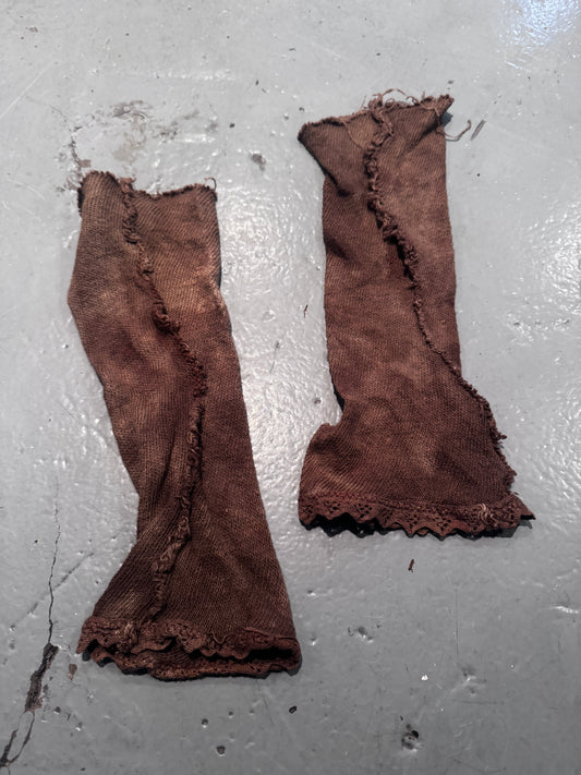 lightweight distressed gloves