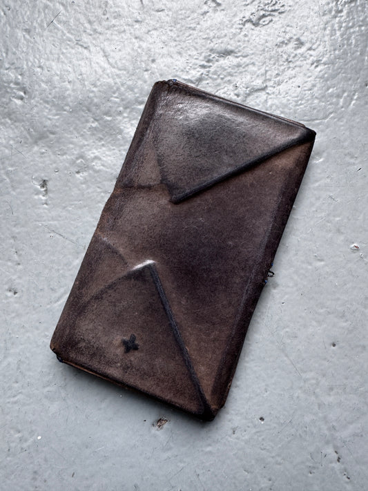 m.a+ accordion folded leather wallet